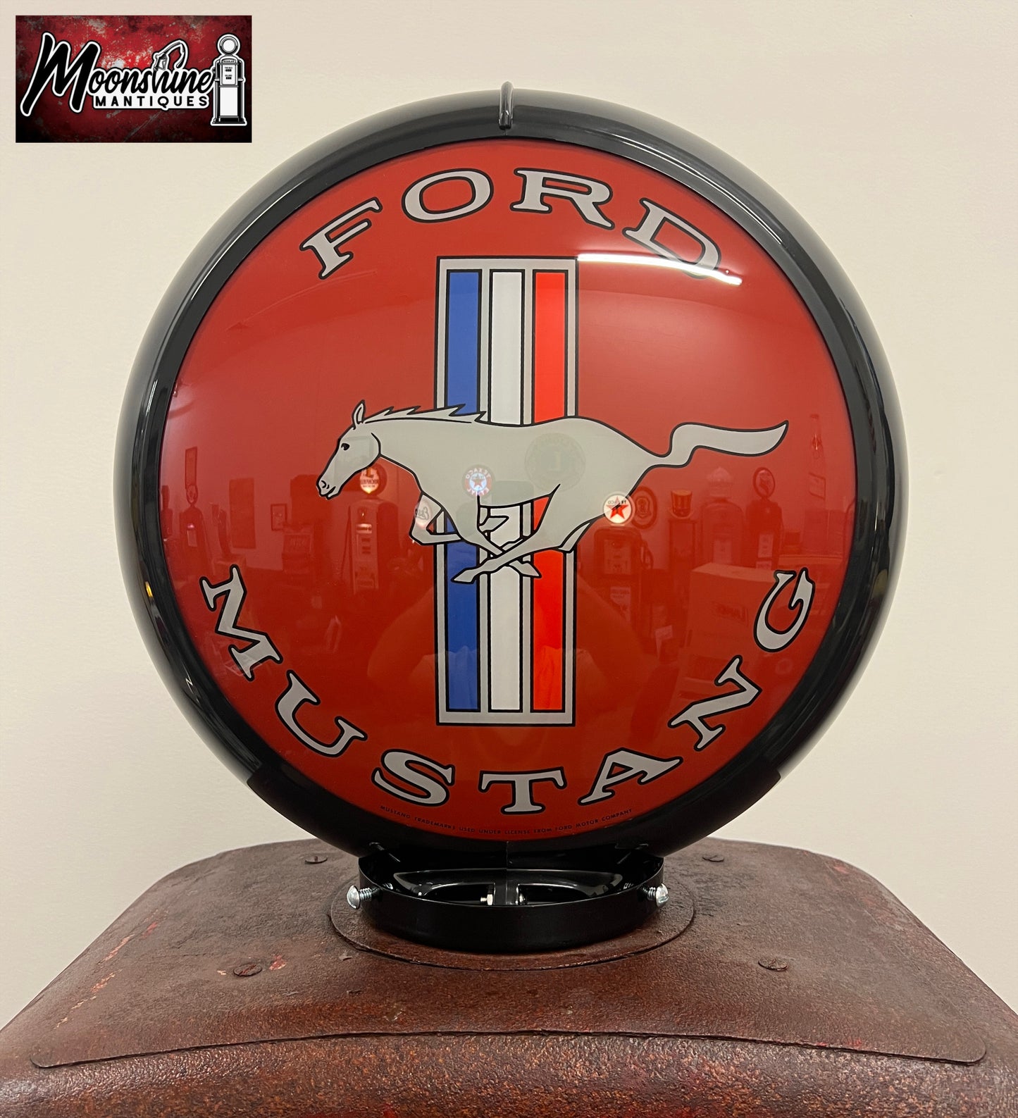 1930’s FORD MUSTANG Gilbarco Gas Pump Wine Cabinet - Home / Bar Decor - Free Shipping!
