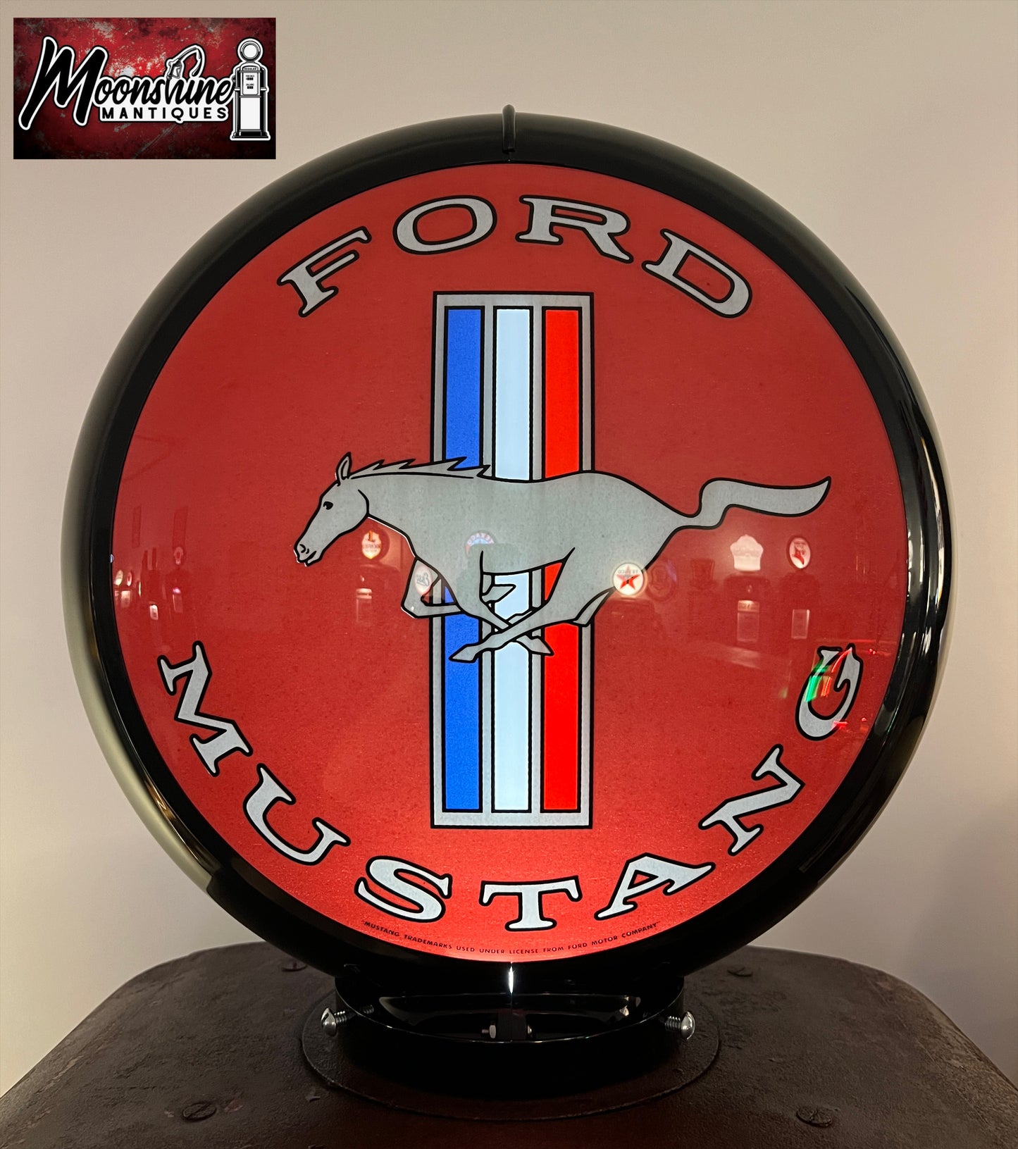1930’s FORD MUSTANG Gilbarco Gas Pump Wine Cabinet - Home / Bar Decor - Free Shipping!