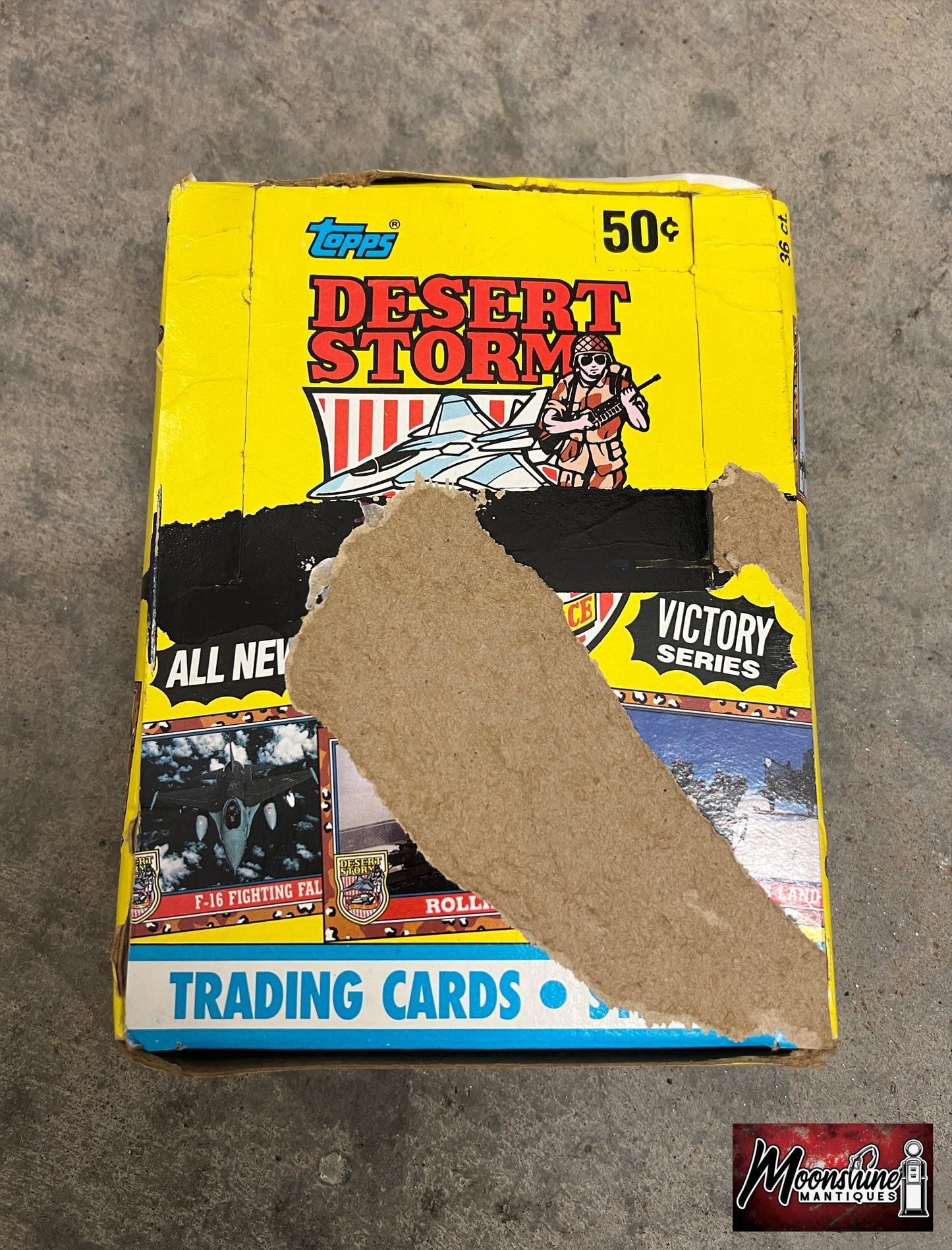 Topps 1991 Desert Storm Trading Cards Victory Series 36 New Sealed Packs in Box - Free Shipping!