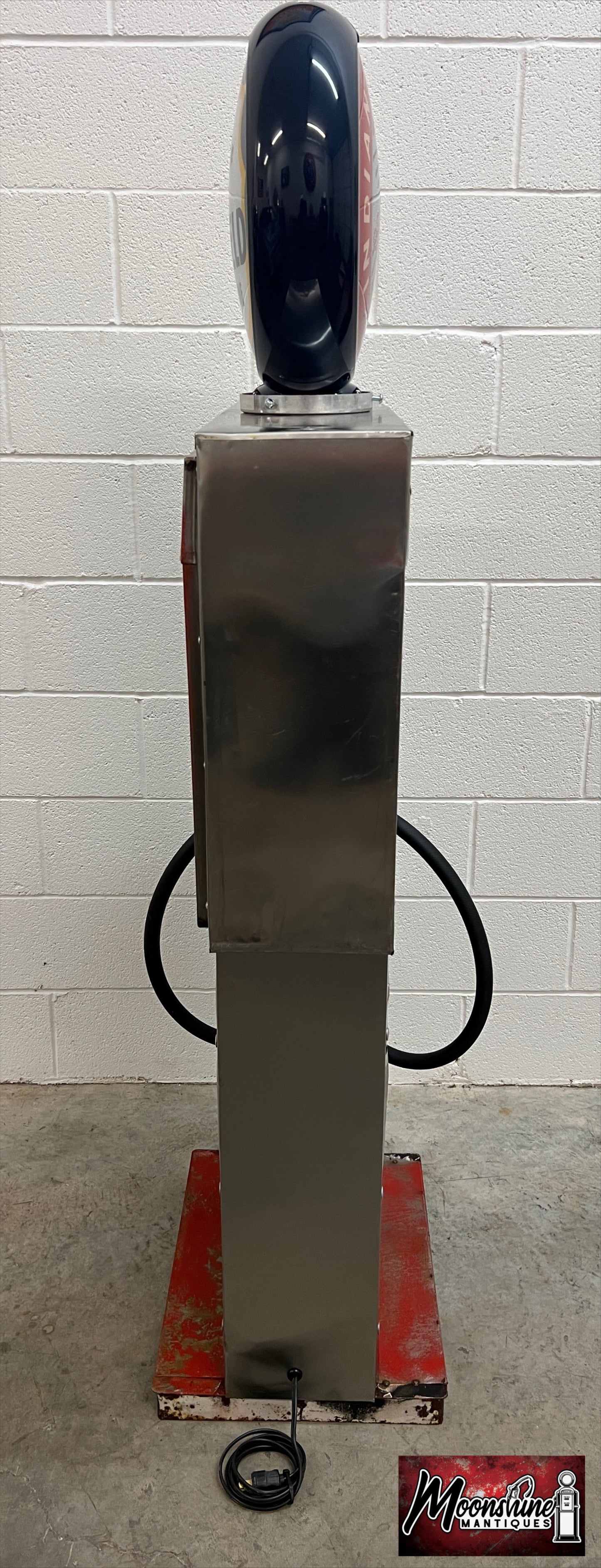 Rustoration 1960’s INDIAN MOTORCYCLES Gilbarco Gas Pump w/ Shelves  - Free Shipping!