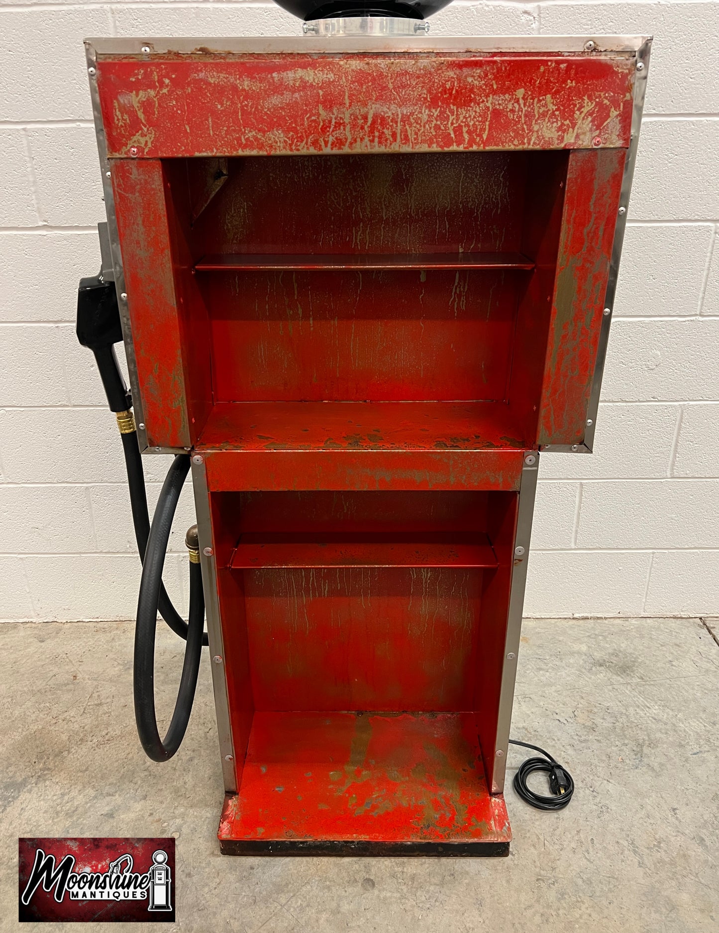 Rustoration 1960’s MOBIL SPECIAL Gilbarco Gas Pump w/ Shelves - Mancave Decor - Free Shipping!