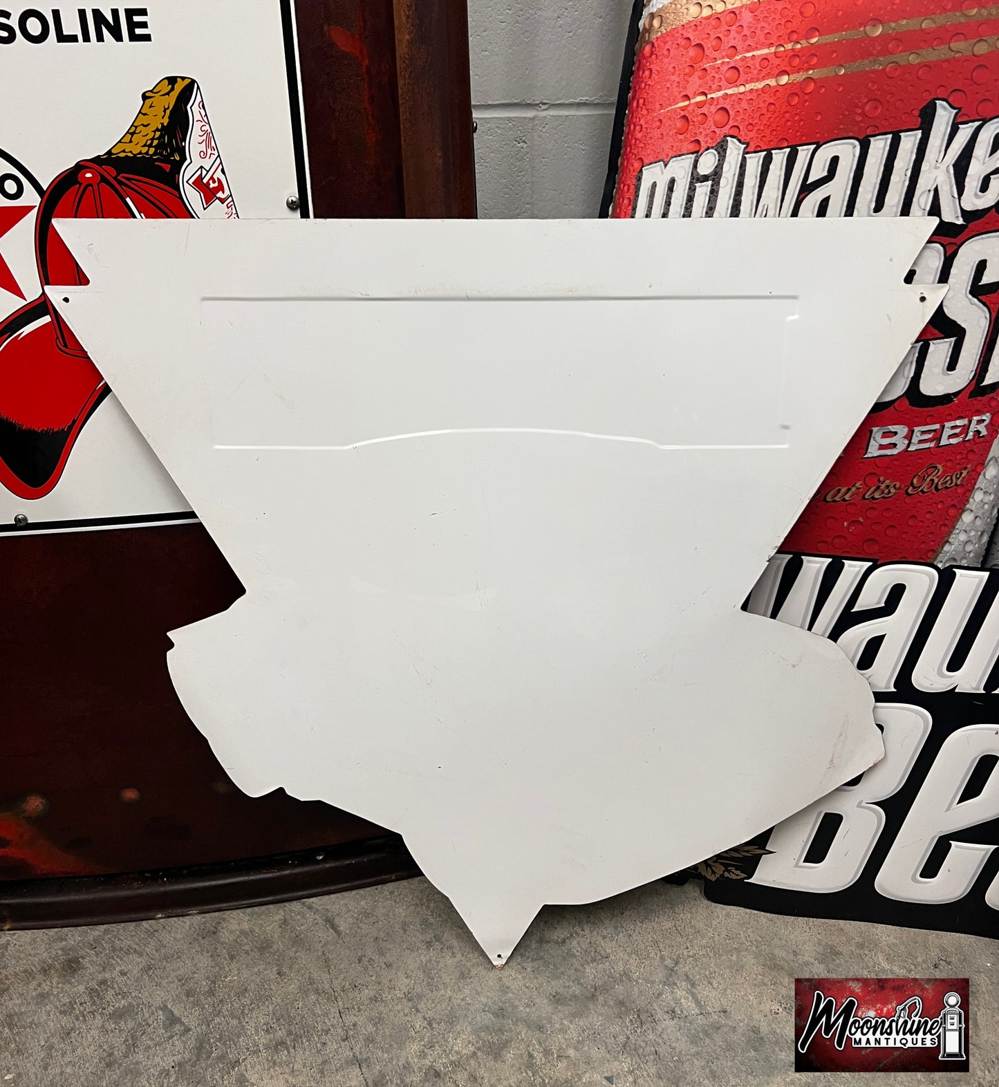 Vtg. 1990's COORS KEYSTONE Beer Nascar Racing Wally Dallenbach Tin Sign - Free Shipping!