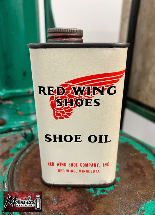 Vtg. RED WING SHOES Oil Can - Free Shipping!