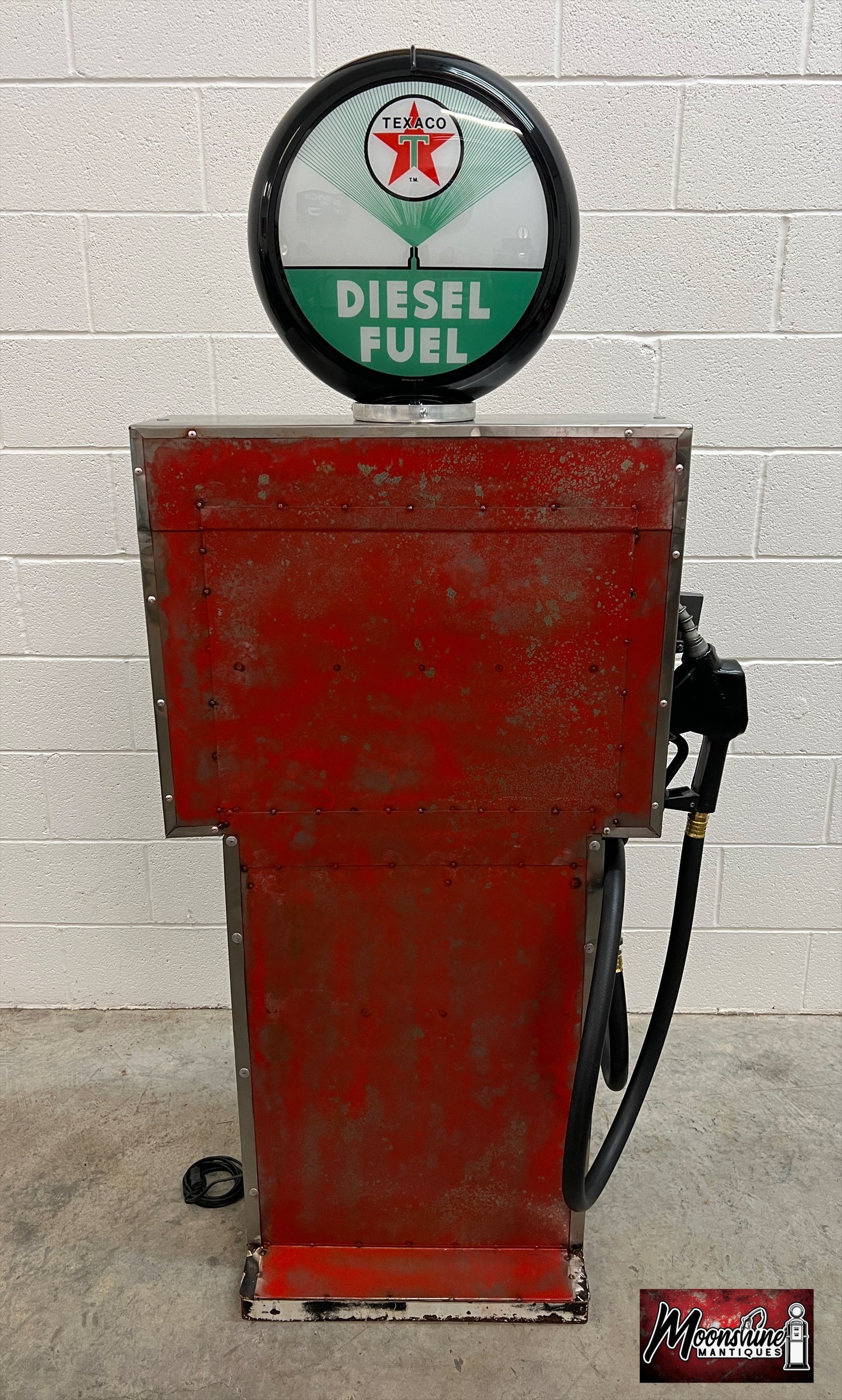 Rustoration 1960’s TEXACO DIESEL Gilbarco Gas Pump w/ Shelves - Mancave Decor - Free Shipping!