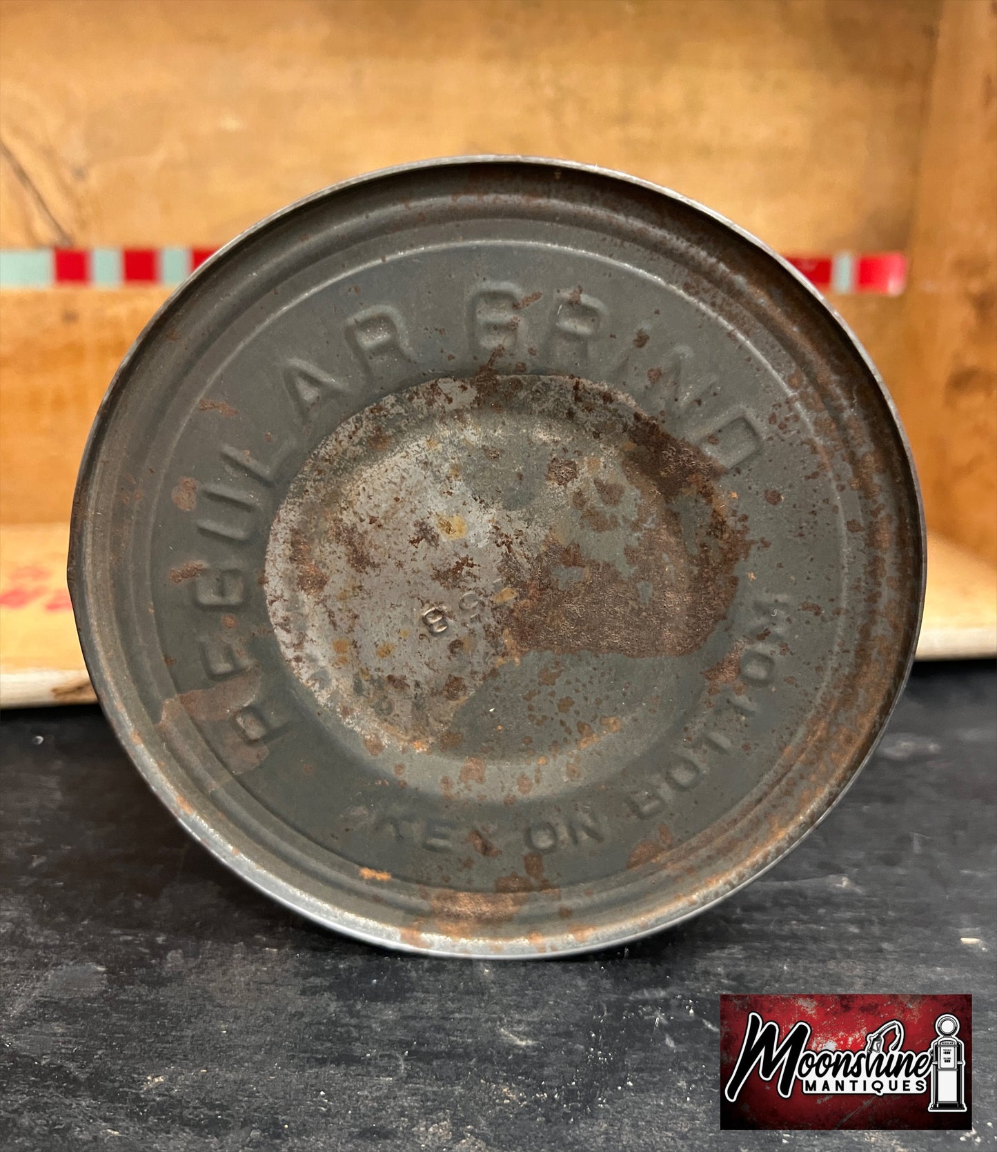 Vtg. YACHT CLUB COFFEE Tin Can - Free Shipping!