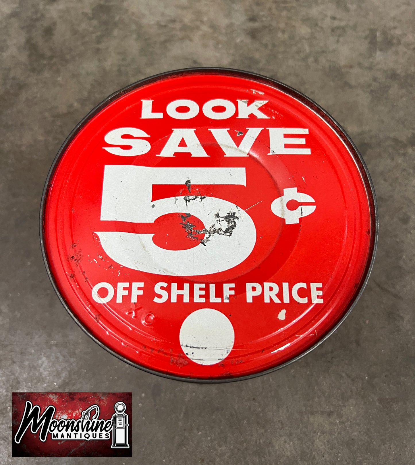 Vtg. 1940's MILLAR'S COFFEE Tin Can - Free Shipping!