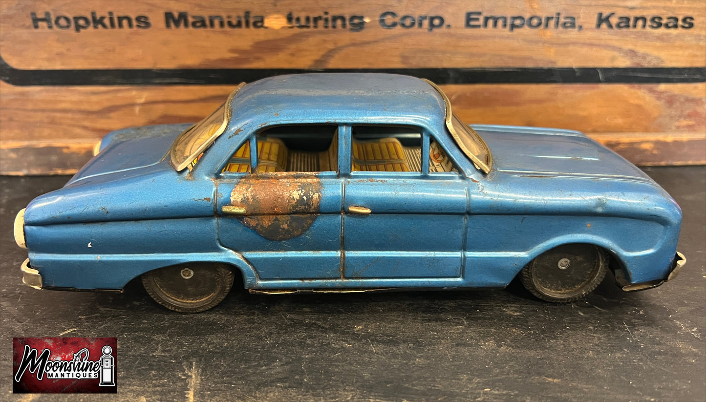 Vtg. Ford Falcon ALPS Made in Japan Toy Car - Free Shipping!