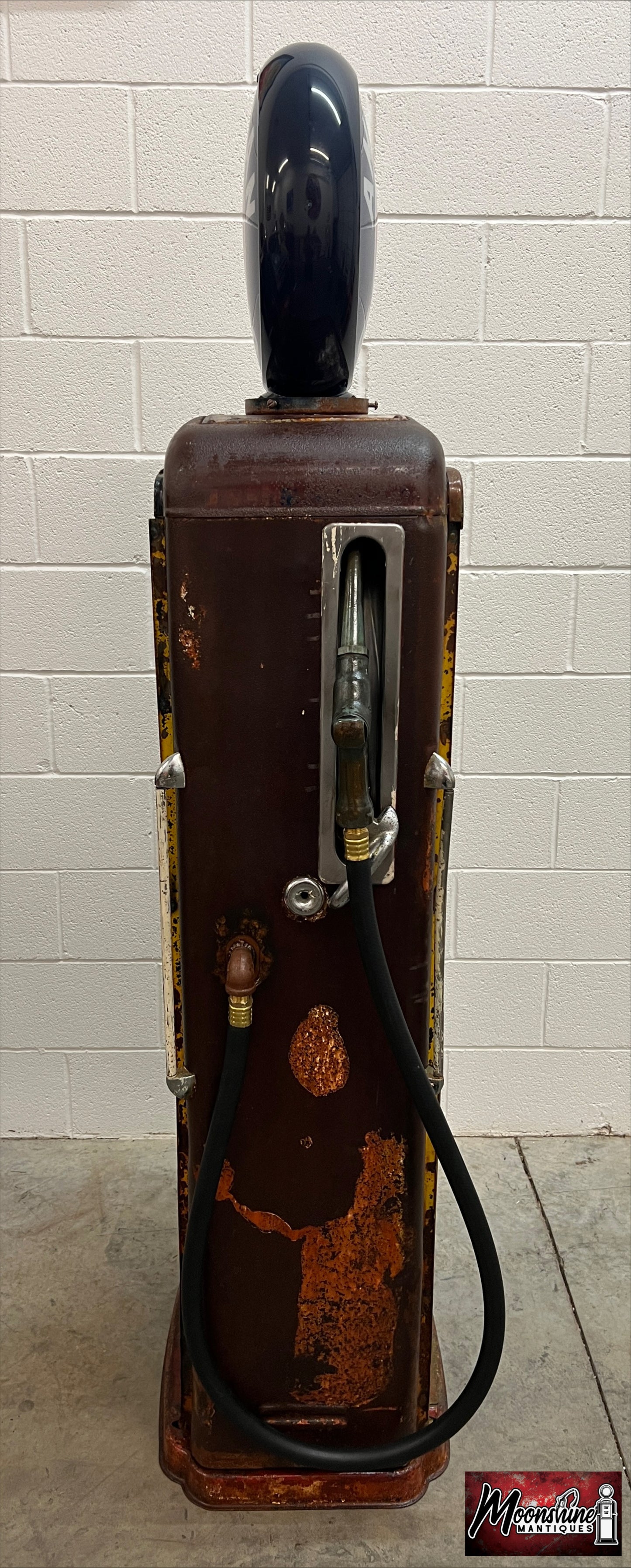 Rustoration 1940s AMERICAN GAS Gilbarco Gas Pump w/ Shelves - Mancave Decor - Free Shipping!