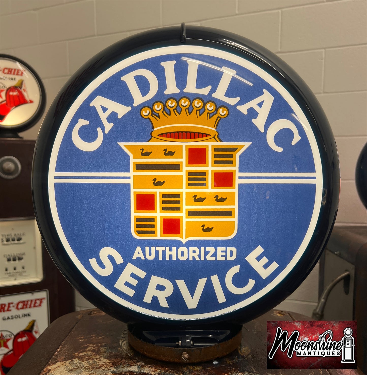 Rustoration 1940’s CADILLAC Gilbarco Gas Pump w/ Shelves - Mancave Decor - Free Shipping!