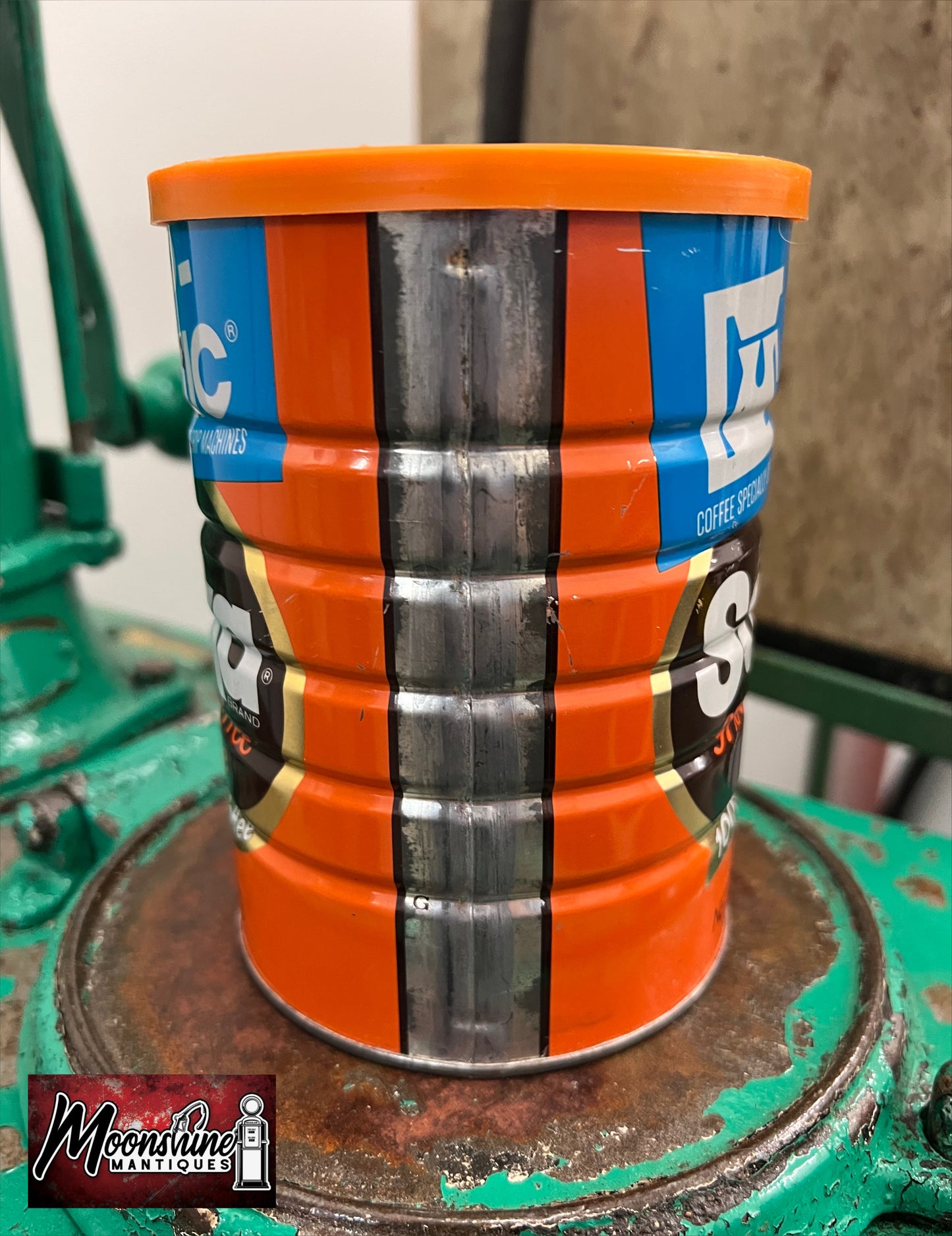 Vtg. SANKA COFFEE Tin Can - Free Shipping!