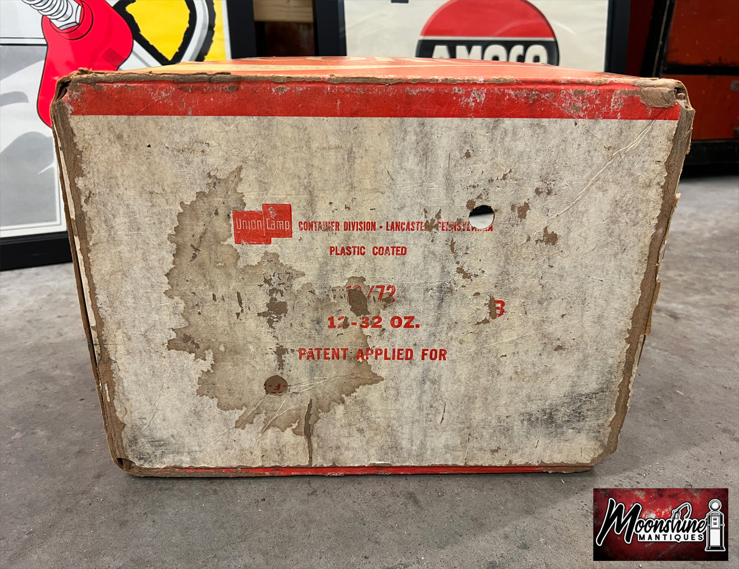 Vtg. 1970's Coca Cola / Coke Soda Bottle Carrier Box - Free Shipping!