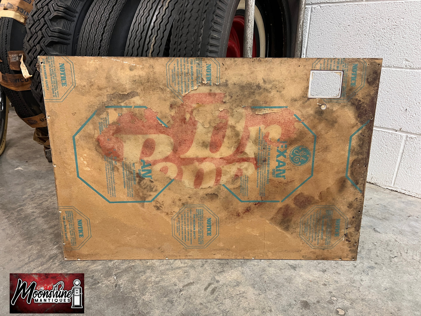 NOS - Vtg. DR PEPPER Vending Machine Sign  **Read Description** - Free Shipping!