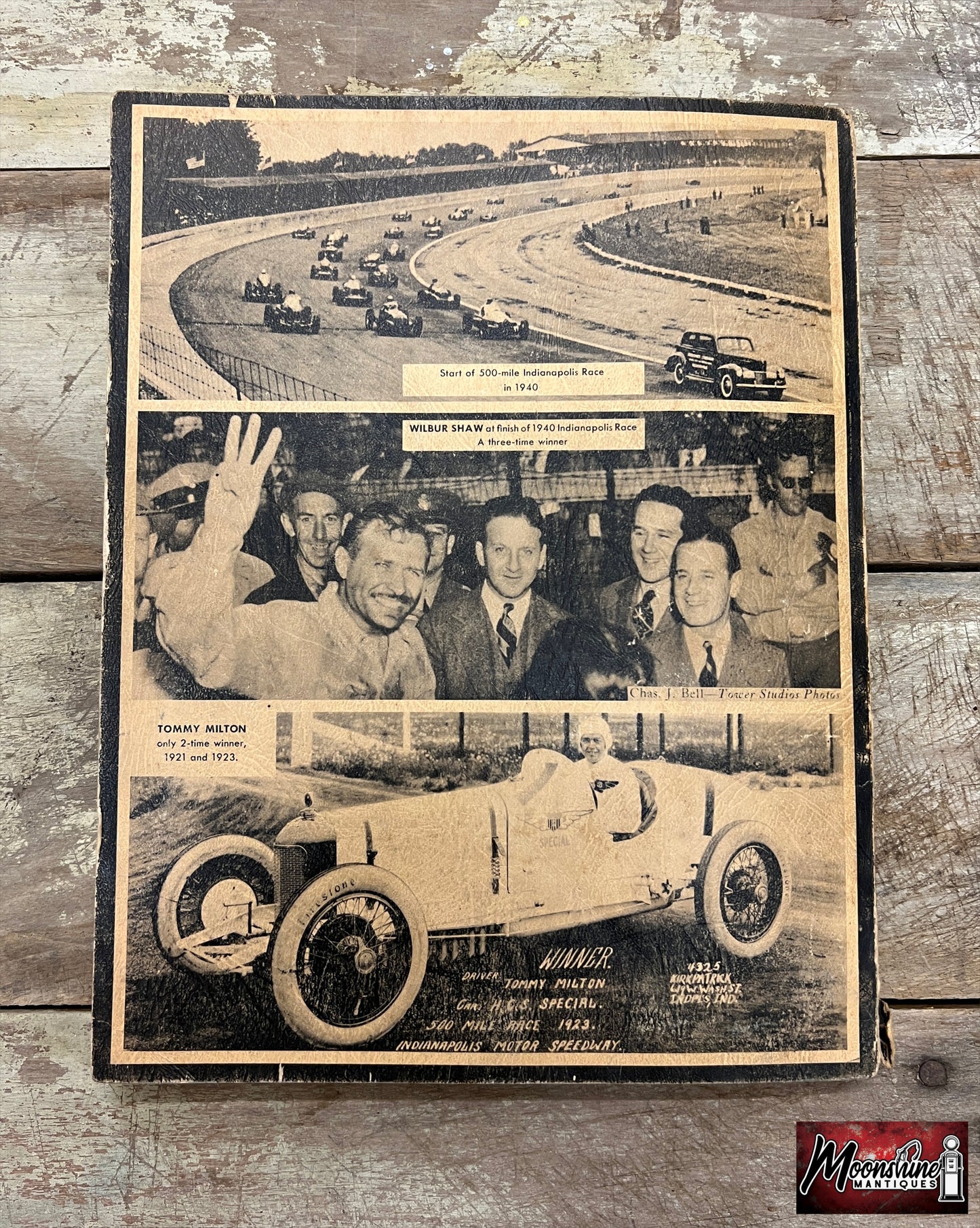 Floyd Clymer's 1946 Indianapolis 500 Race Yearbook - Free Shipping!