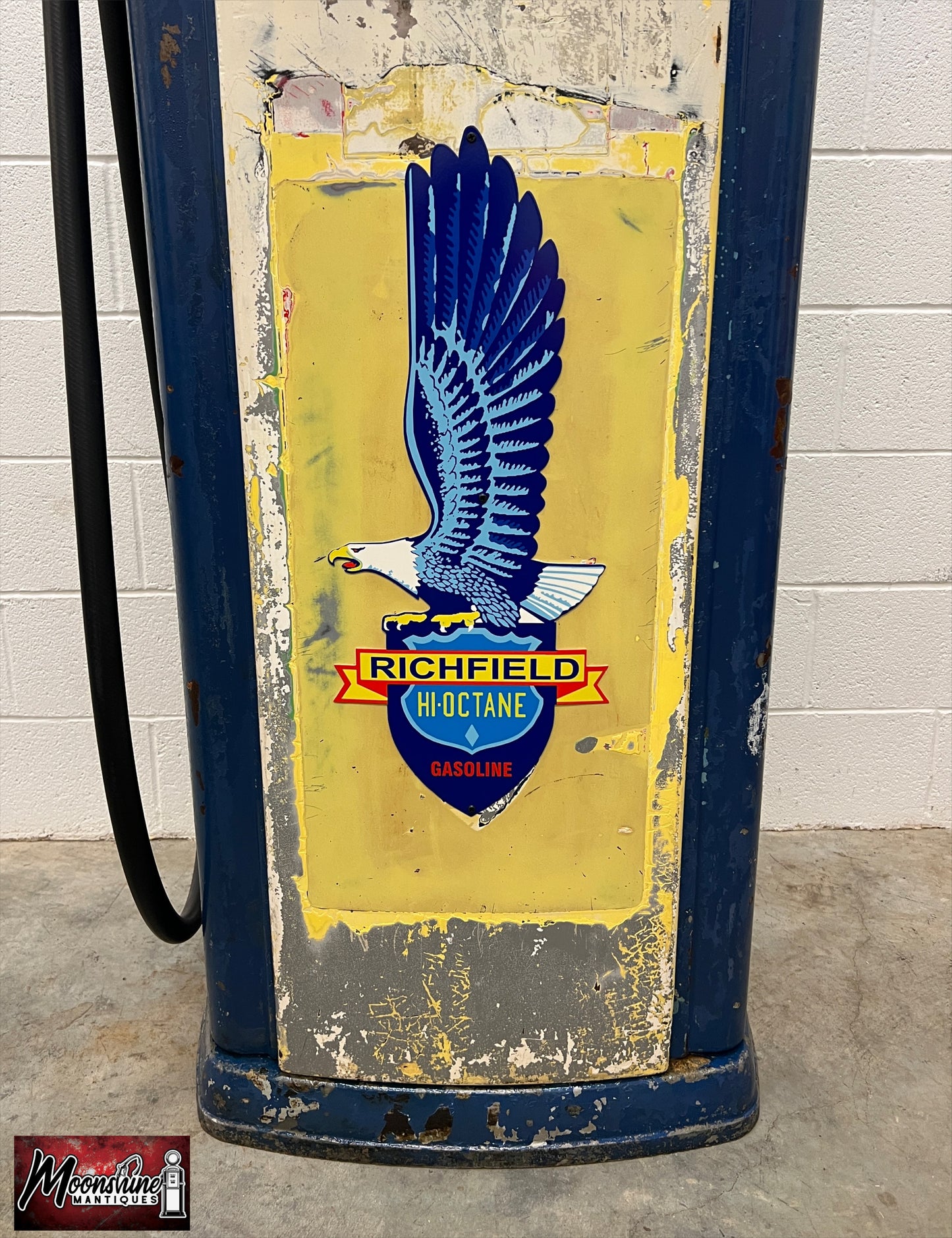 1940’s RICHFIELD GASOLINE Bennett 646 Gas Pump - Rustoration - Shipping Available!