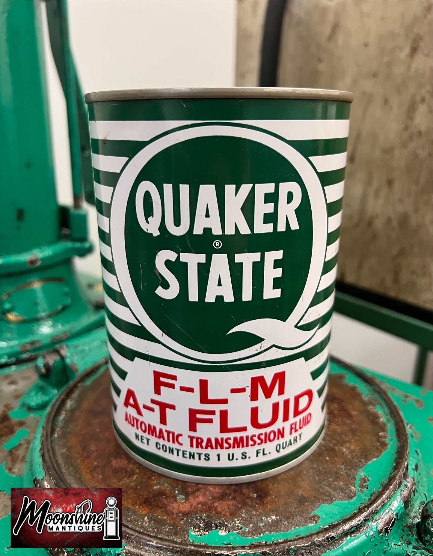 FULL 1960’s QUAKER STATE Ford ATF Can 1 qt. - Free Shipping!