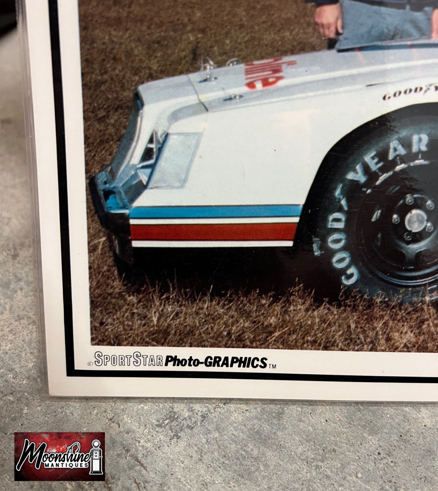 1980’s SportStar Photo Graphics NASCAR Cale Yarborough Valvoline Poster / Placemat - Free Shipping!