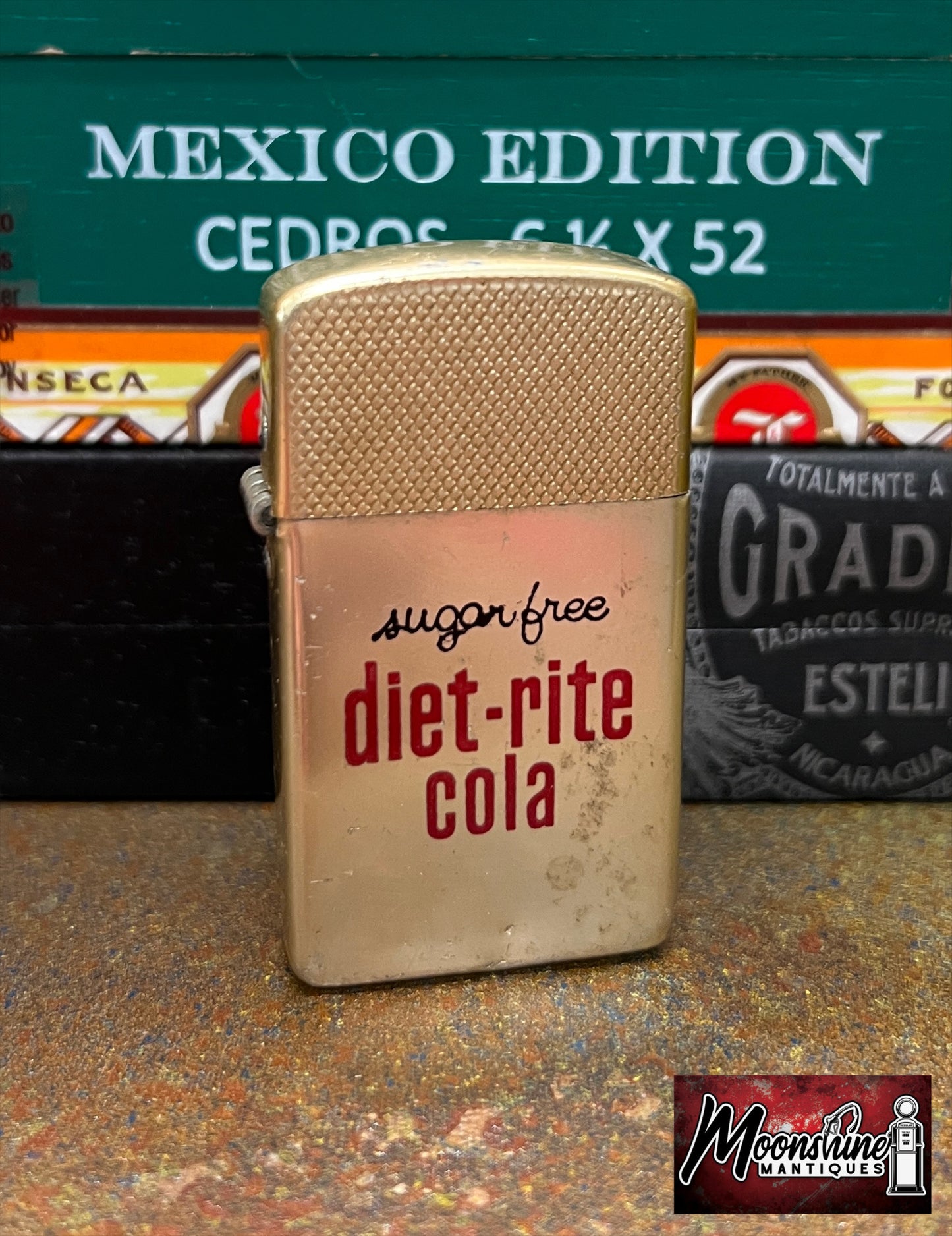 RARE - Vtg. Diet Rite Sugar Free Cola Lighter - Free Shipping!
