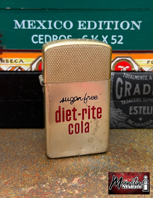 RARE - Vtg. Diet Rite Sugar Free Cola Lighter - Free Shipping!