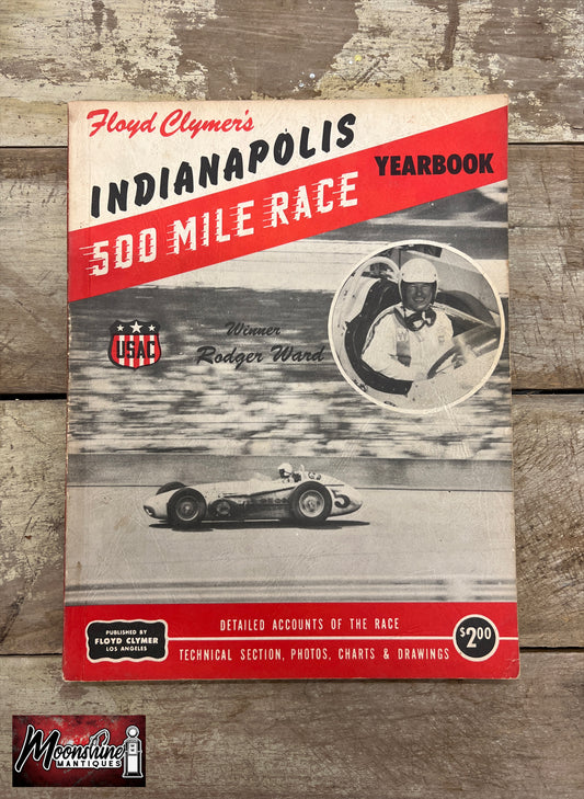 Floyd Clymer's 1959 Indianapolis 500 Race Yearbook - Free Shipping!