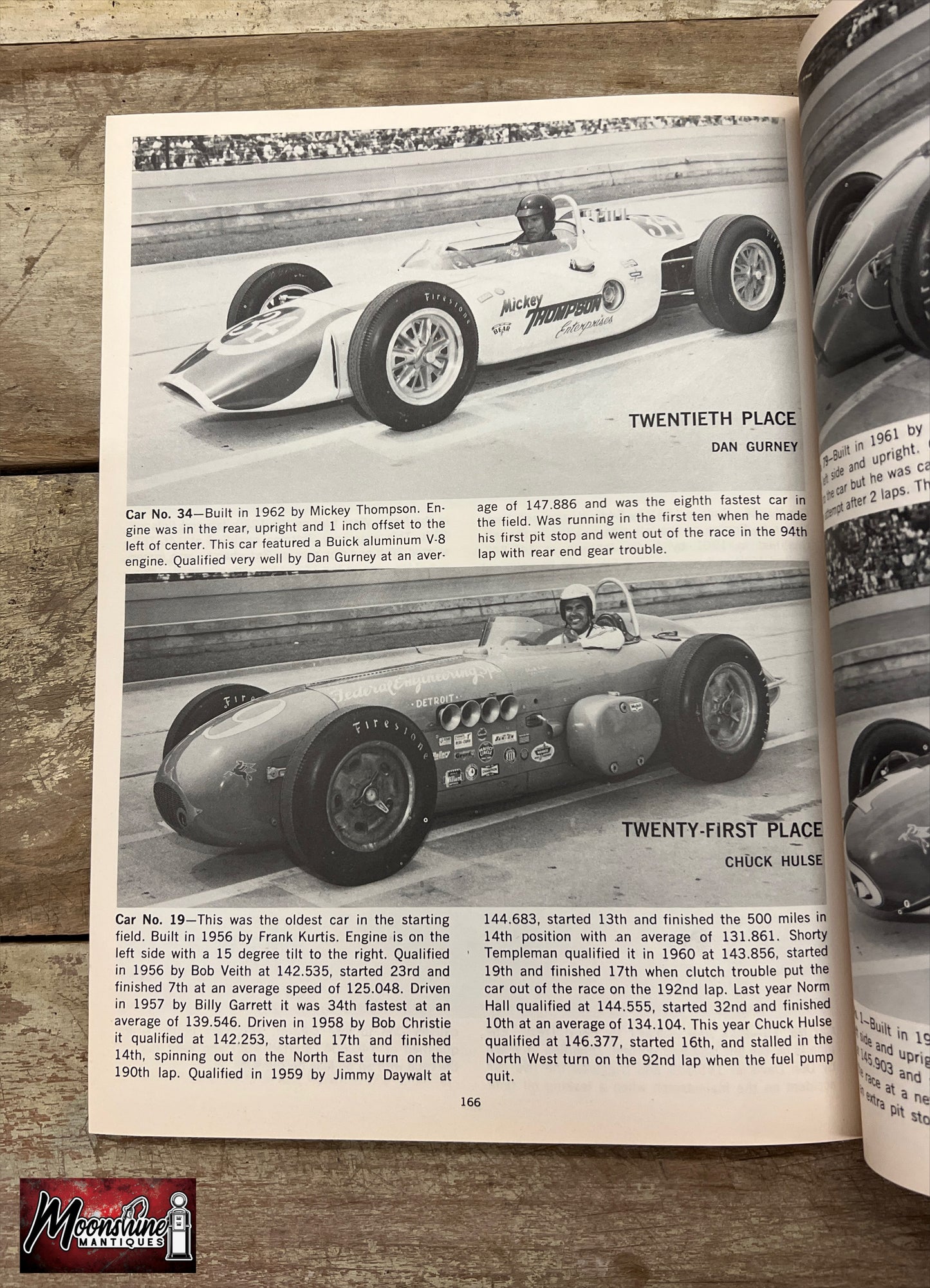 Floyd Clymer's 1962 Indianapolis 500 Race Yearbook - Free Shipping!