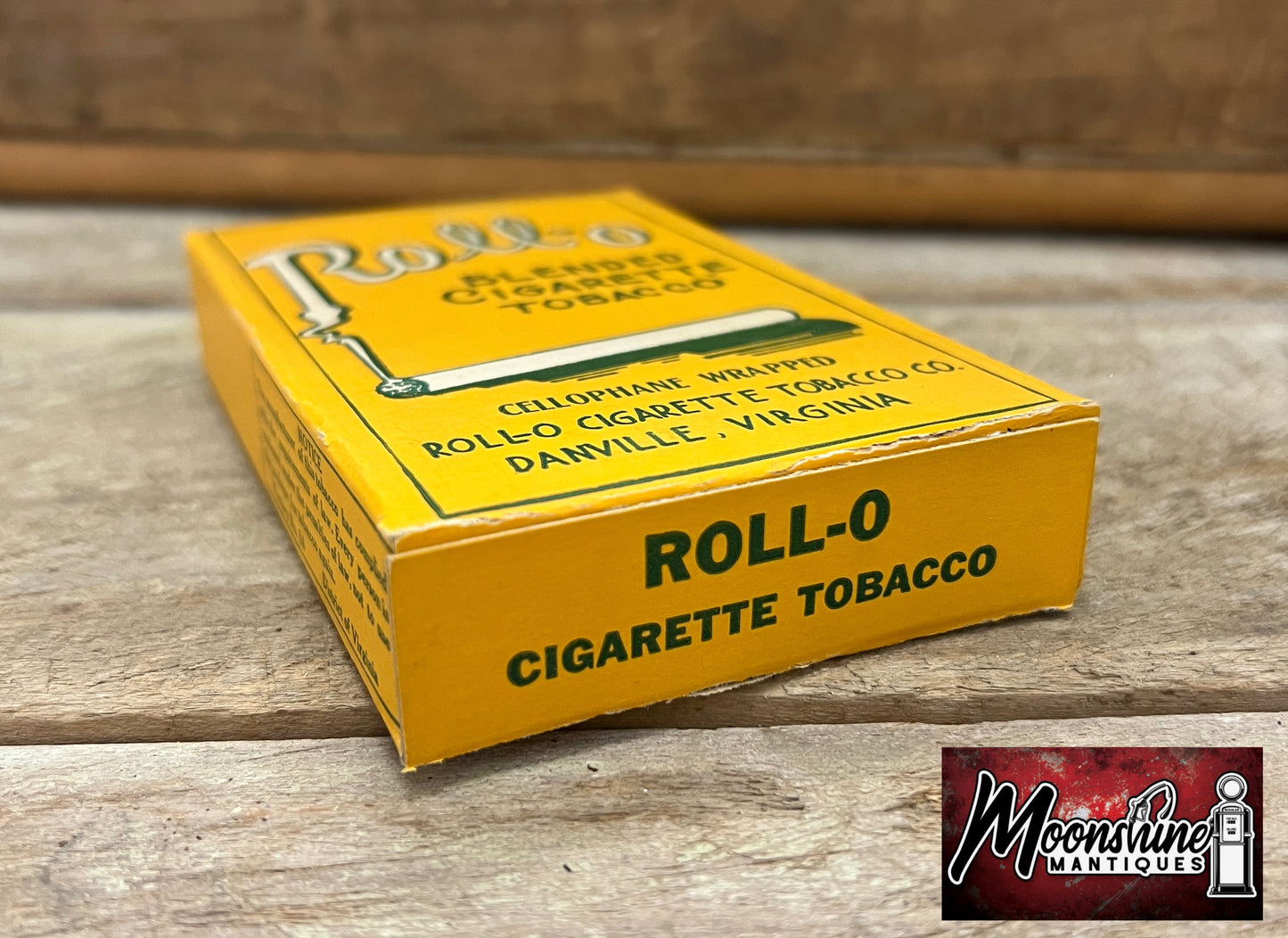 Vtg. ROLL-O Cigarette Tobacco Box - Free Shipping!