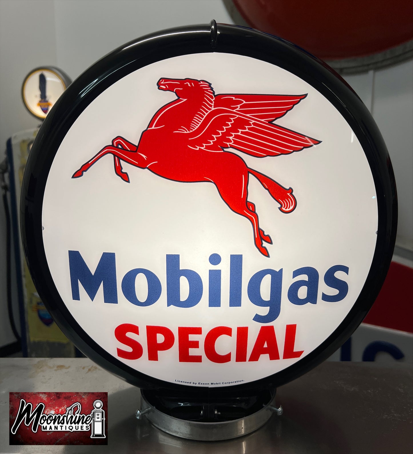 Rustoration 1960’s MOBIL SPECIAL Gilbarco Gas Pump w/ Shelves - Mancave Decor - Free Shipping!