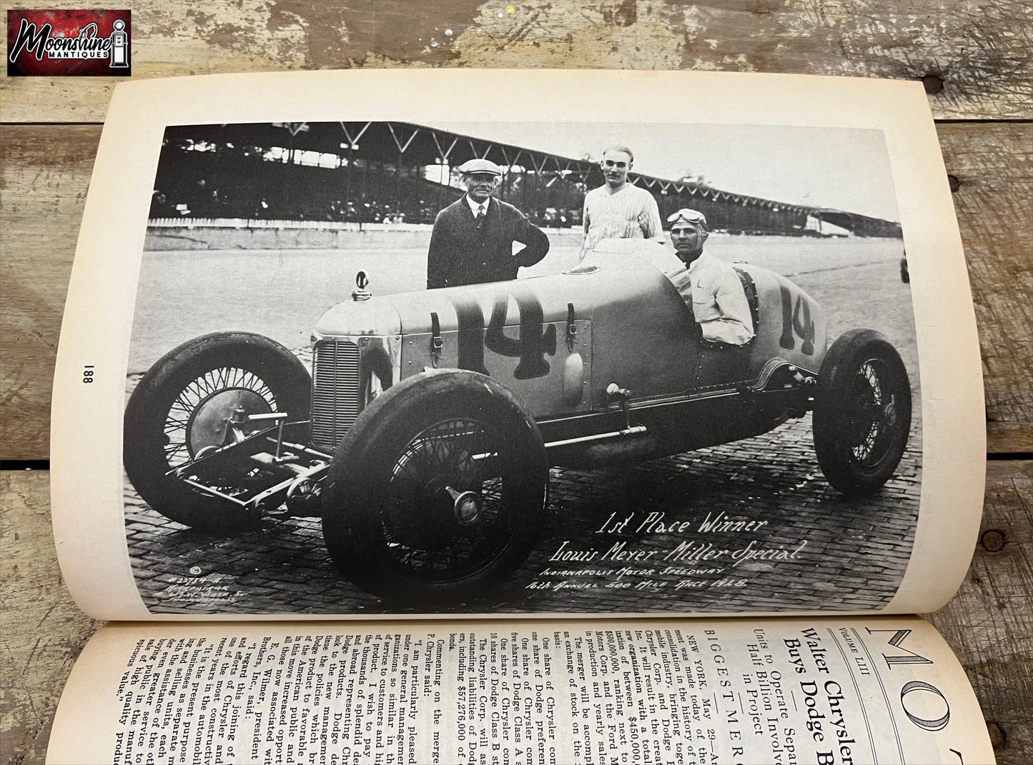 Floyd Clymer's 1946 Indianapolis 500 Race Yearbook - Free Shipping!