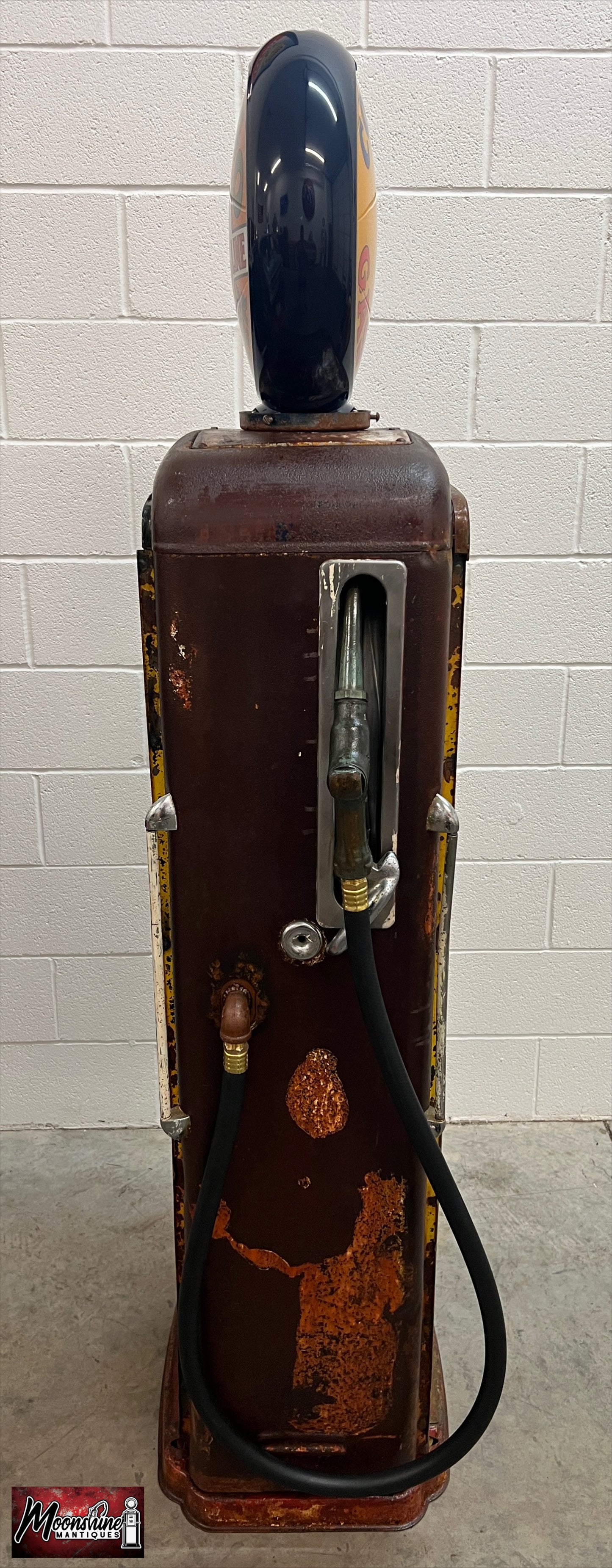 Rustoration 1940’s CONOCO GASOLINE Gilbarco Gas Pump w/ Shelves - Mancave Decor - Free Shipping!