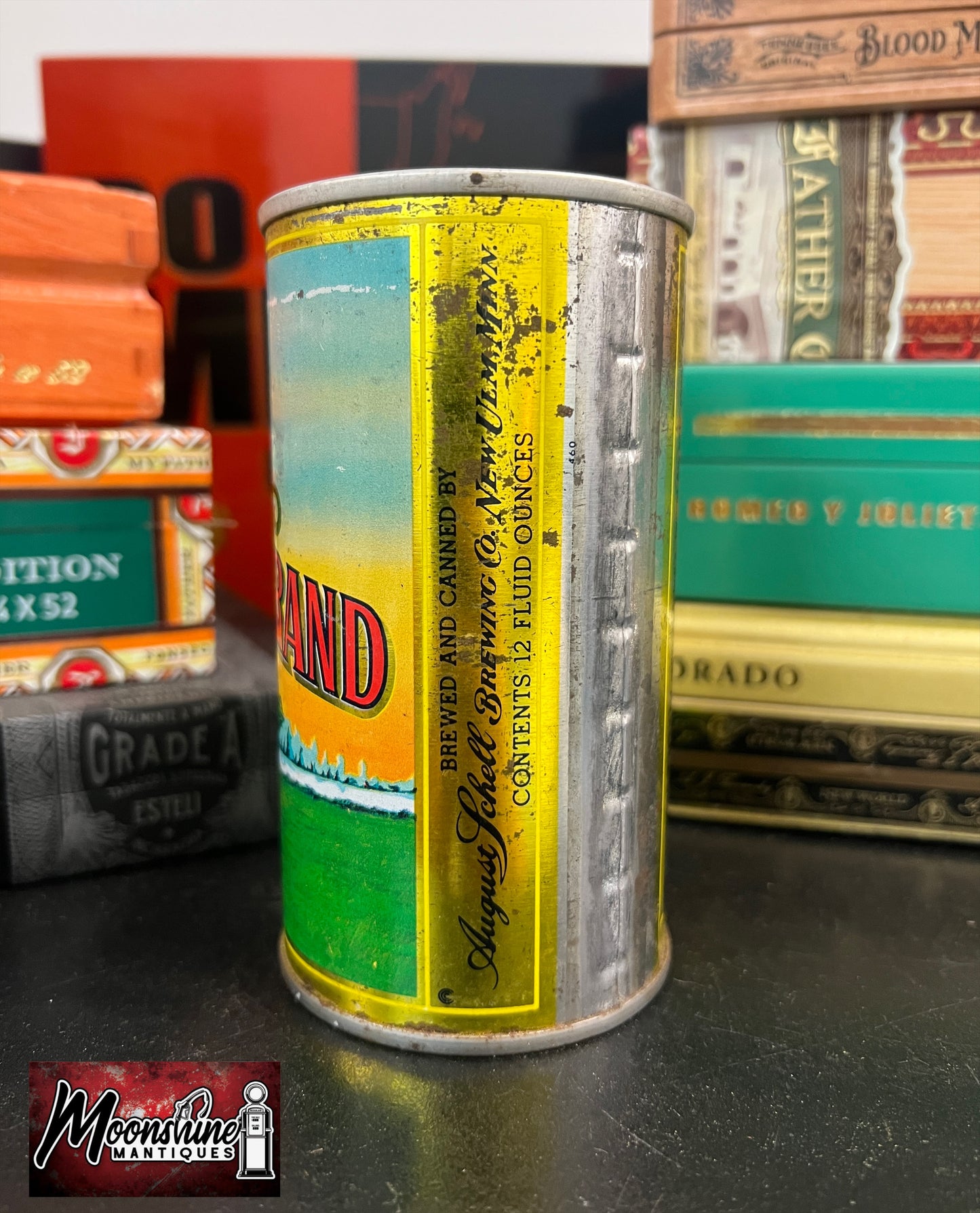 Vtg. Schell's Deer Brand Export Beer Can - Free Shipping!