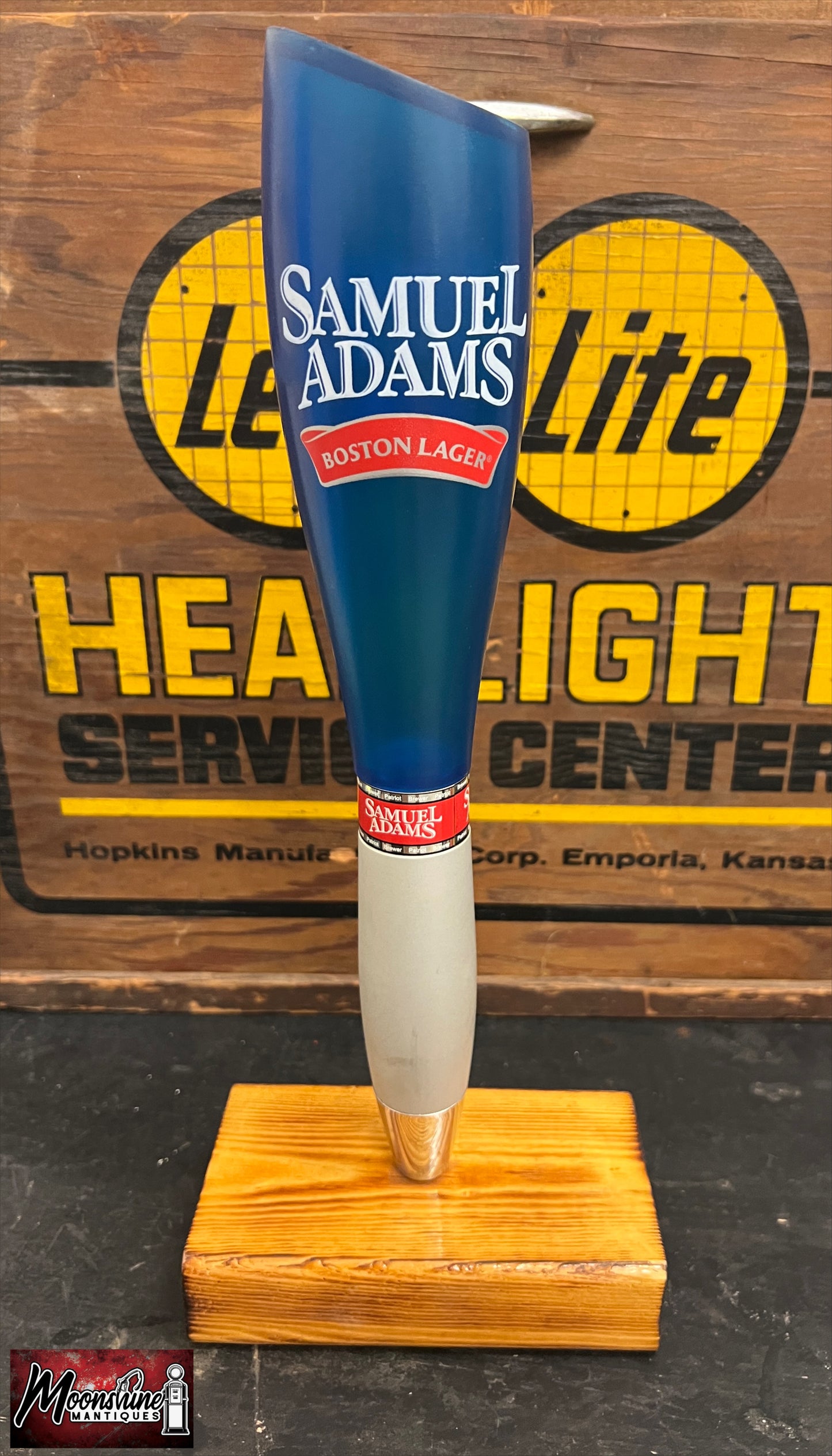 SAMUEL ADAMS Boston Lager Beer Tap Handle - Free Shipping!