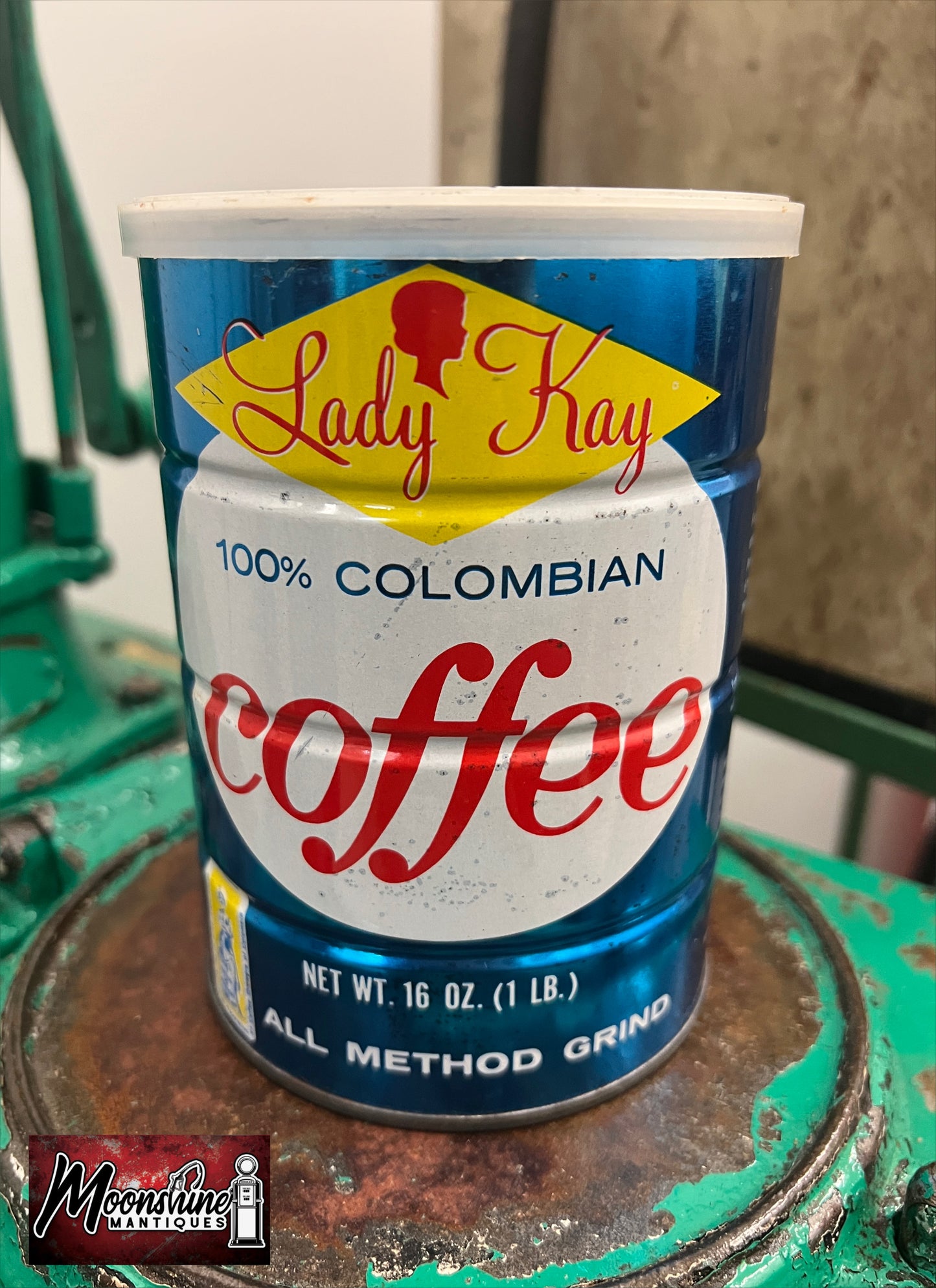 Vtg. LADY KAY COFFEE Tin Can - Unopened / Sealed - Free Shipping!