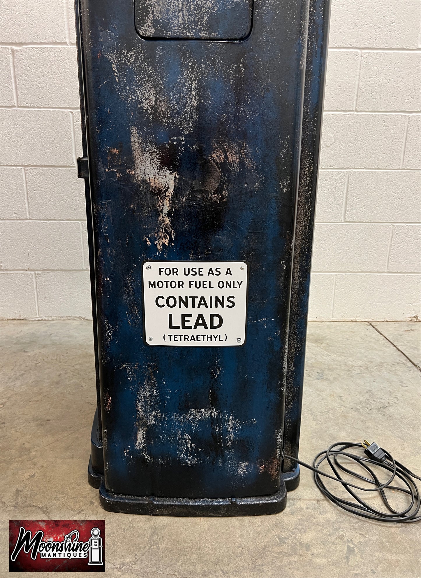 Rustoration 1950’s MOBIL MARINE Tokheim Gas Pump w/ Shelves - Mancave Decor - Shipping Available!