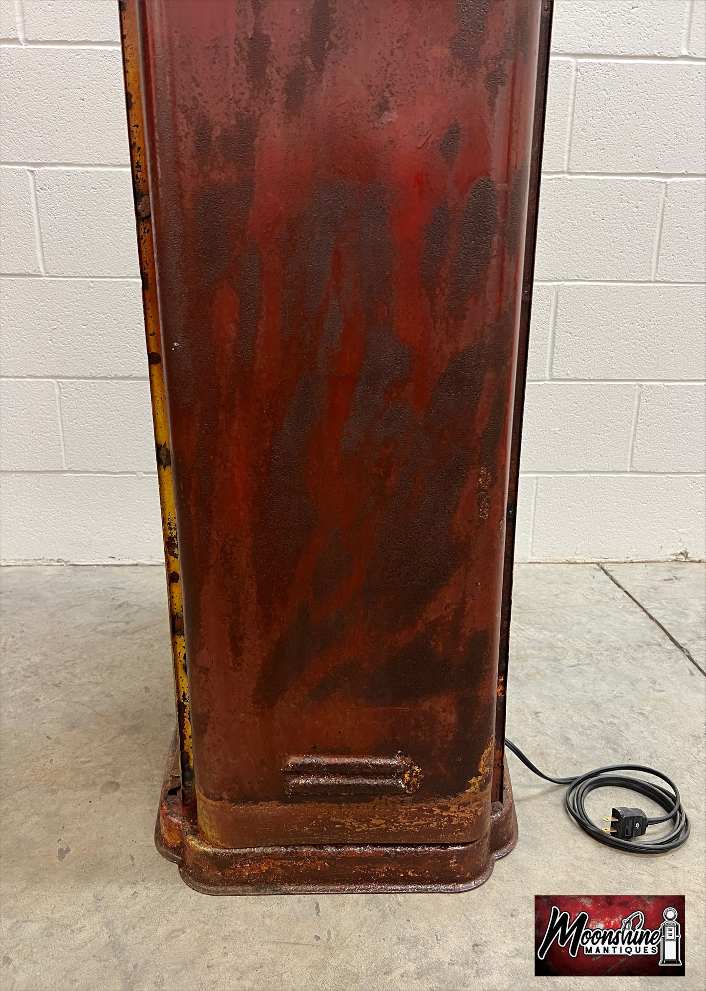 Rustoration 1940s AMERICAN GAS Gilbarco Gas Pump w/ Shelves - Mancave Decor - Free Shipping!