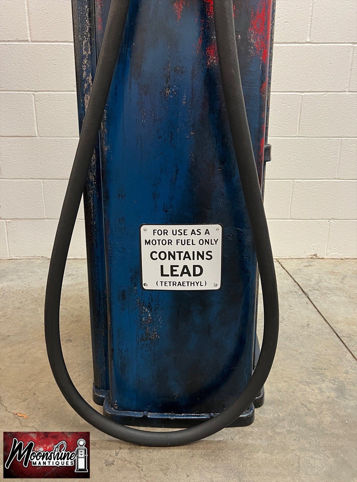 Rustoration 1950’s STANDARD GASOLINE Tokheim Gas Pump w/ Shelves - Mancave Decor - Free Shipping!