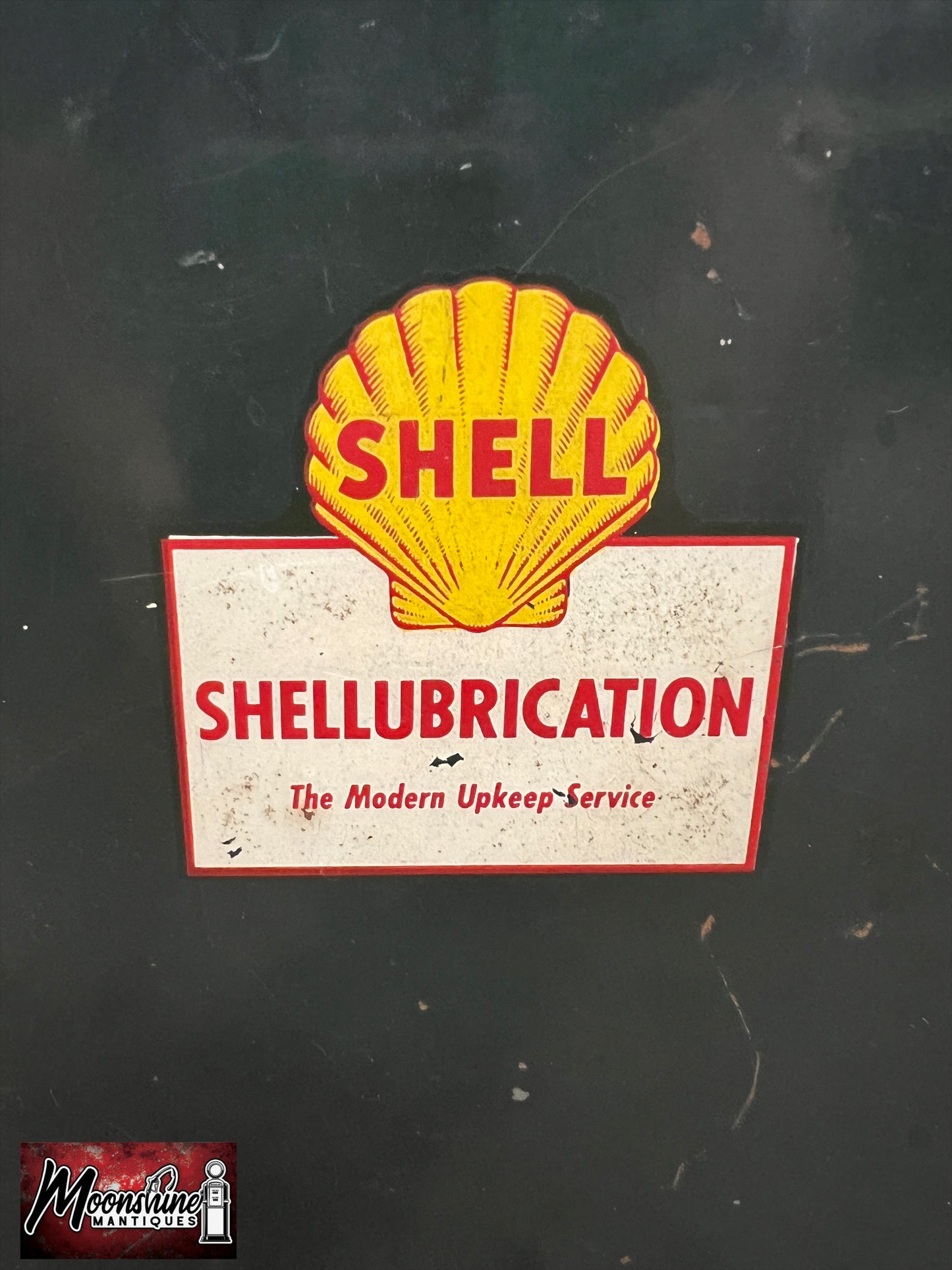 Vtg. SHELL Shellubrication Service File Box - Gas & Oil - Free Shipping!