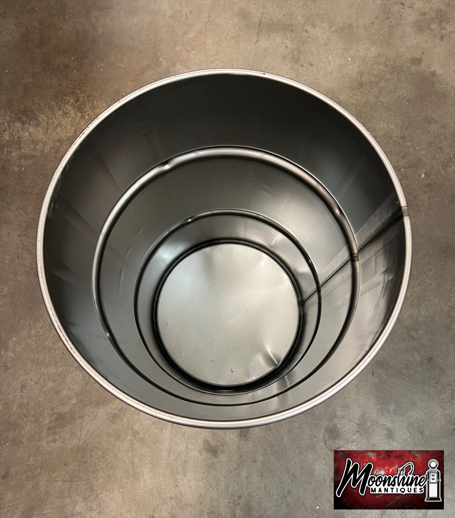JAX Lubricant Grease Drum 16 gal. - Mancave Trash Can - Gas & Oil - Free Shipping!