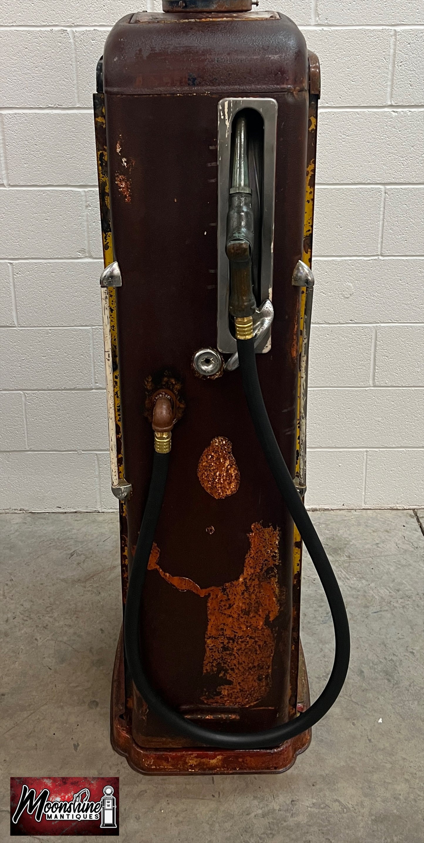 Rustoration 1940’s SUNOCO DYNAFUEL Gilbarco Gas Pump w/ Shelves - Mancave Decor - Free Shipping!