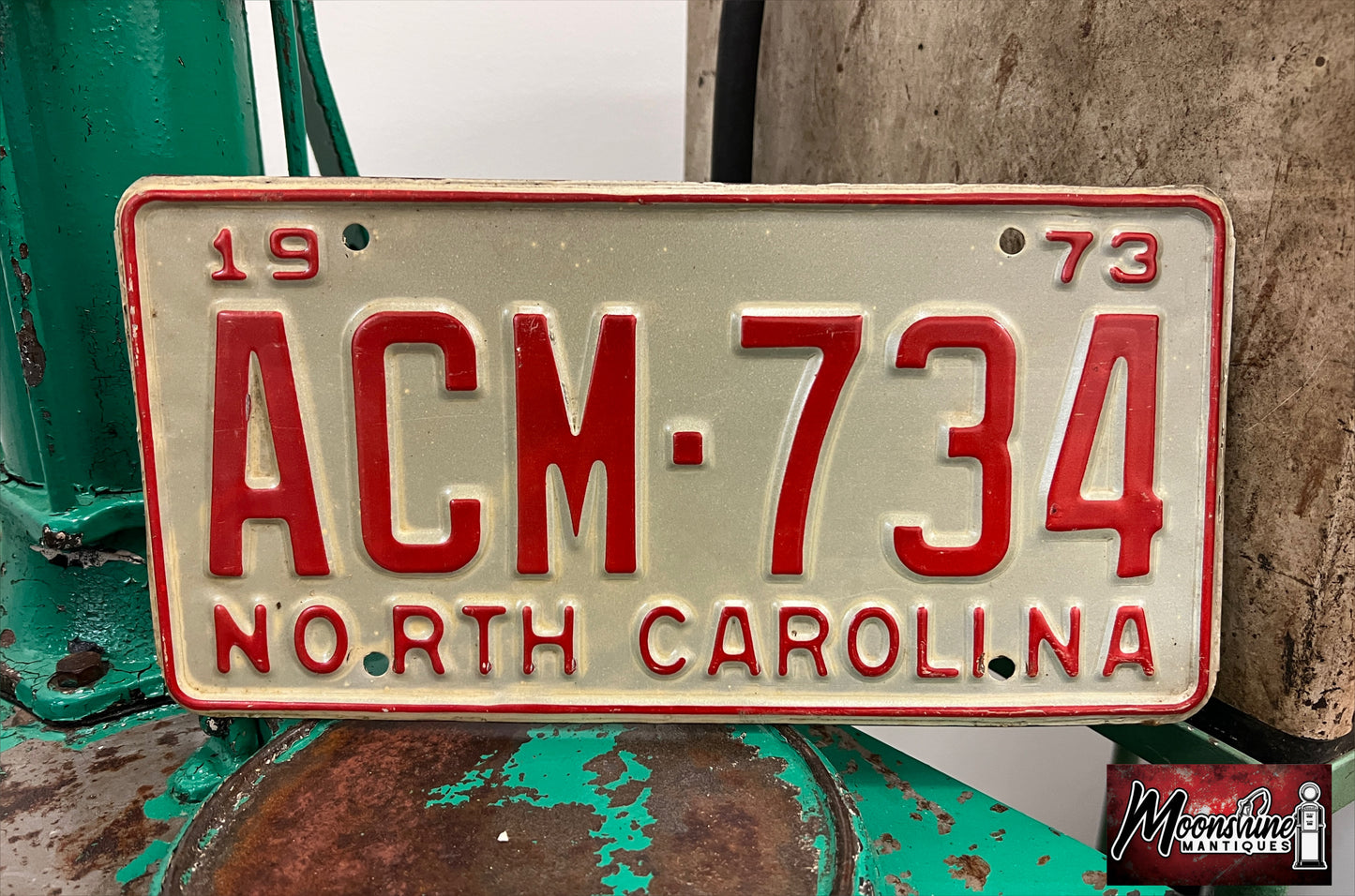 Vtg. 1973 NORTH CAROLINA License Plate / Tag - Free Shipping!