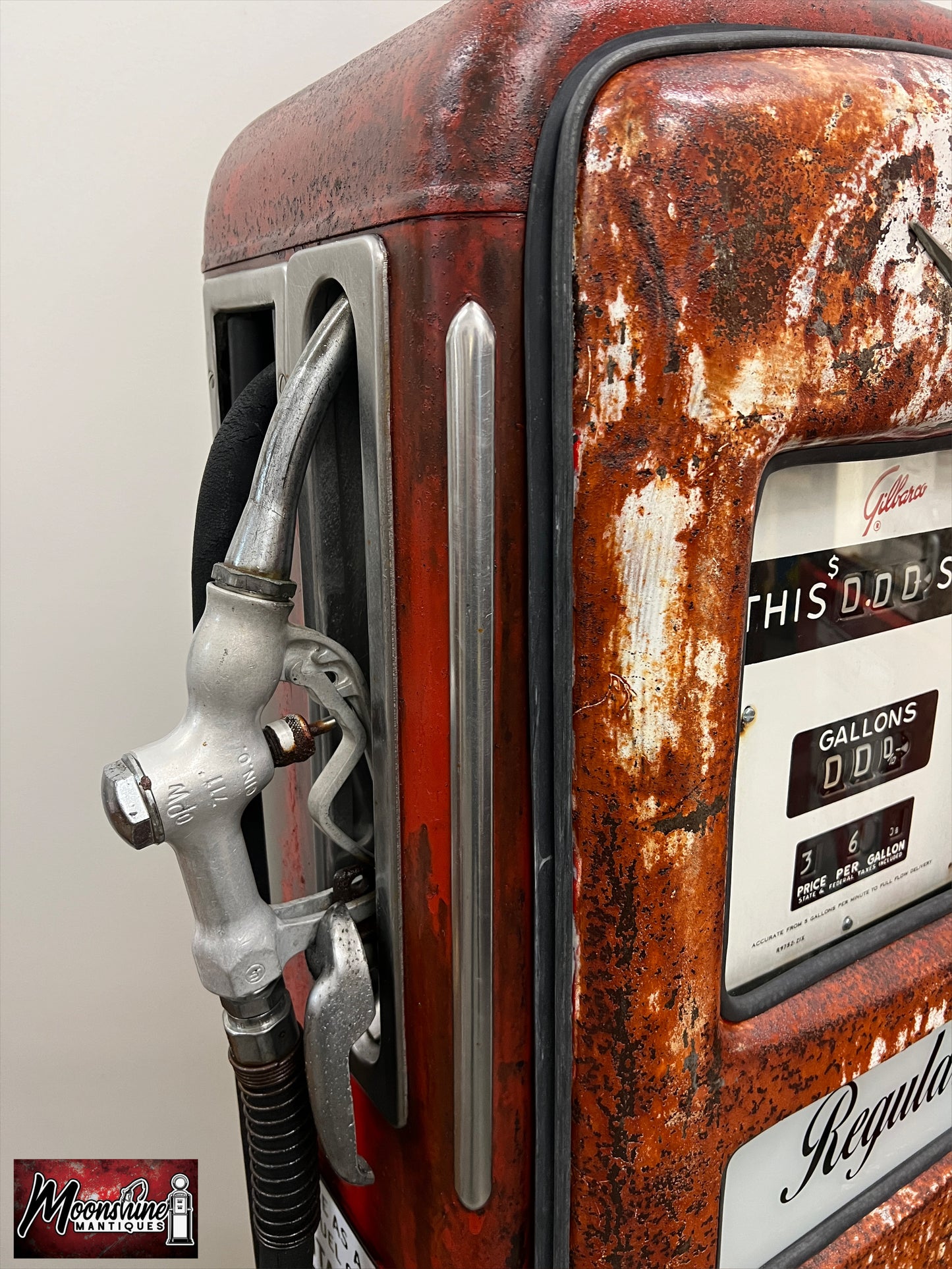 1950’s FRONTIER GASOLINE Gilbarco Gas Pump - Rustoration - Shipping Available!