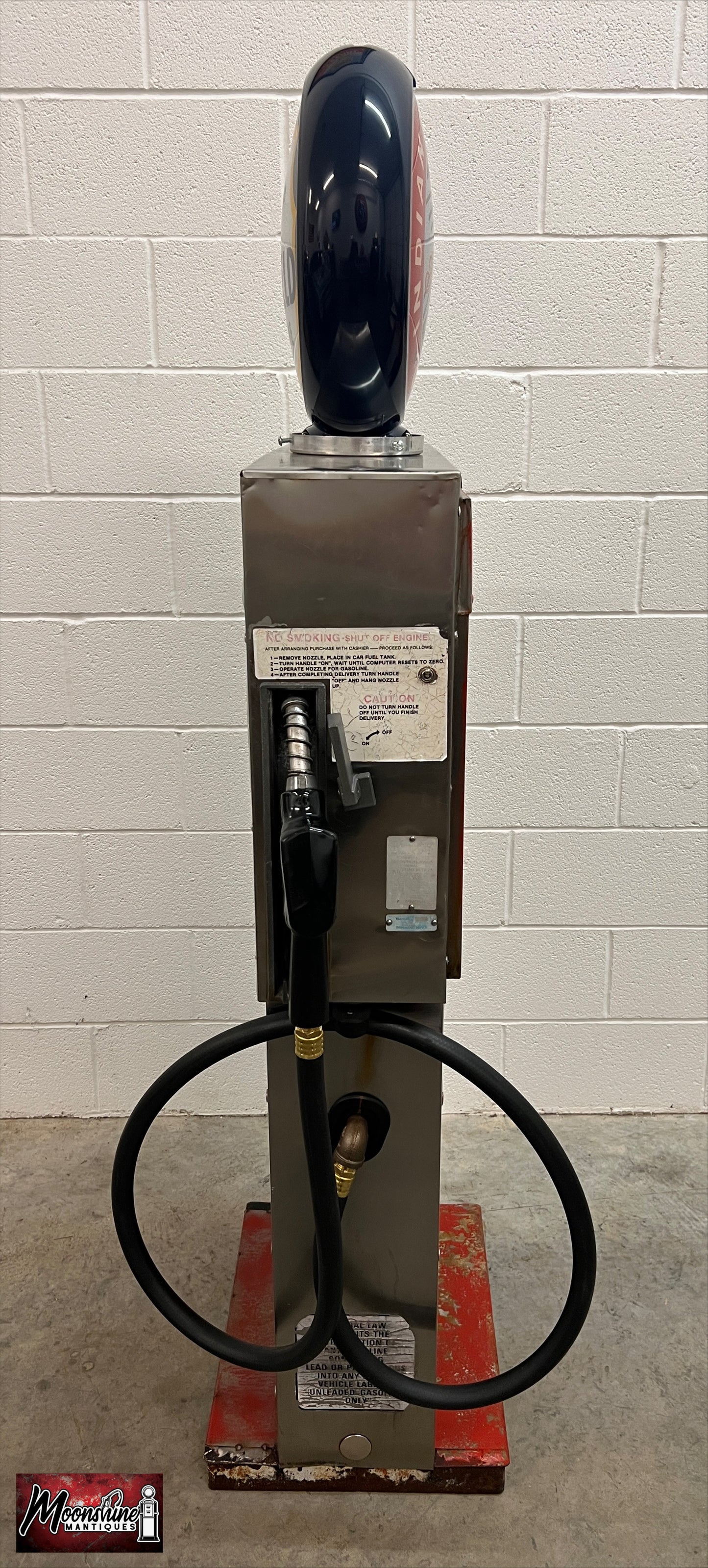 Rustoration 1960’s INDIAN MOTORCYCLES Gilbarco Gas Pump w/ Shelves  - Free Shipping!
