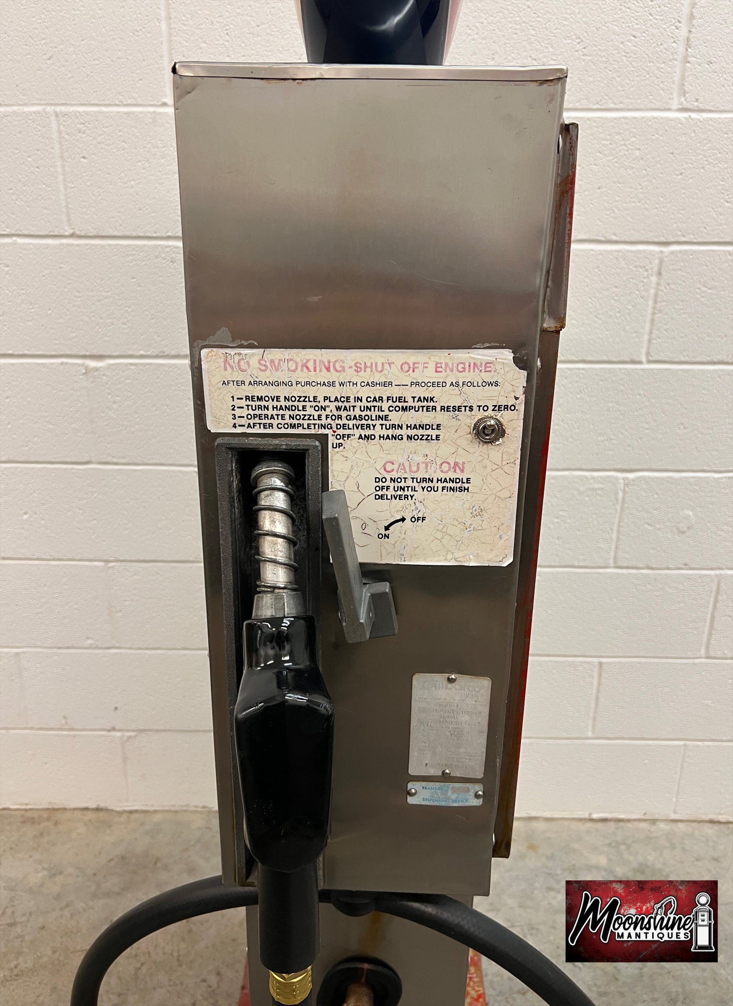 Rustoration 1960’s INDIAN MOTORCYCLES Gilbarco Gas Pump w/ Shelves  - Free Shipping!