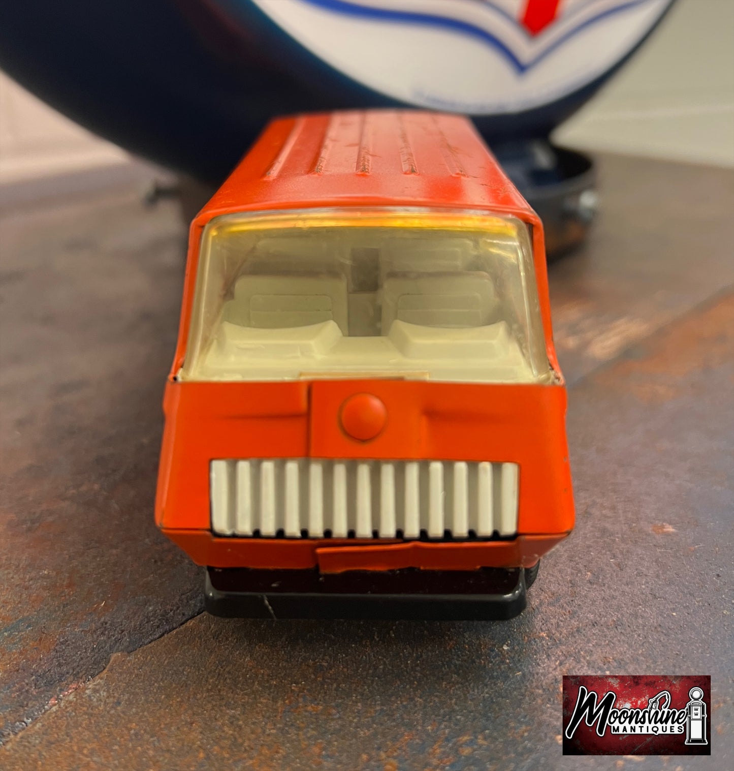 Vtg. 1970's TONKA Mini Orange Van - Free Shipping!