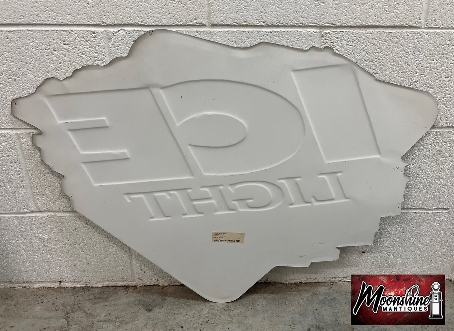 Vtg. 1990's BUDWEISER Bud Ice Light Beer Sign - Free Shipping!