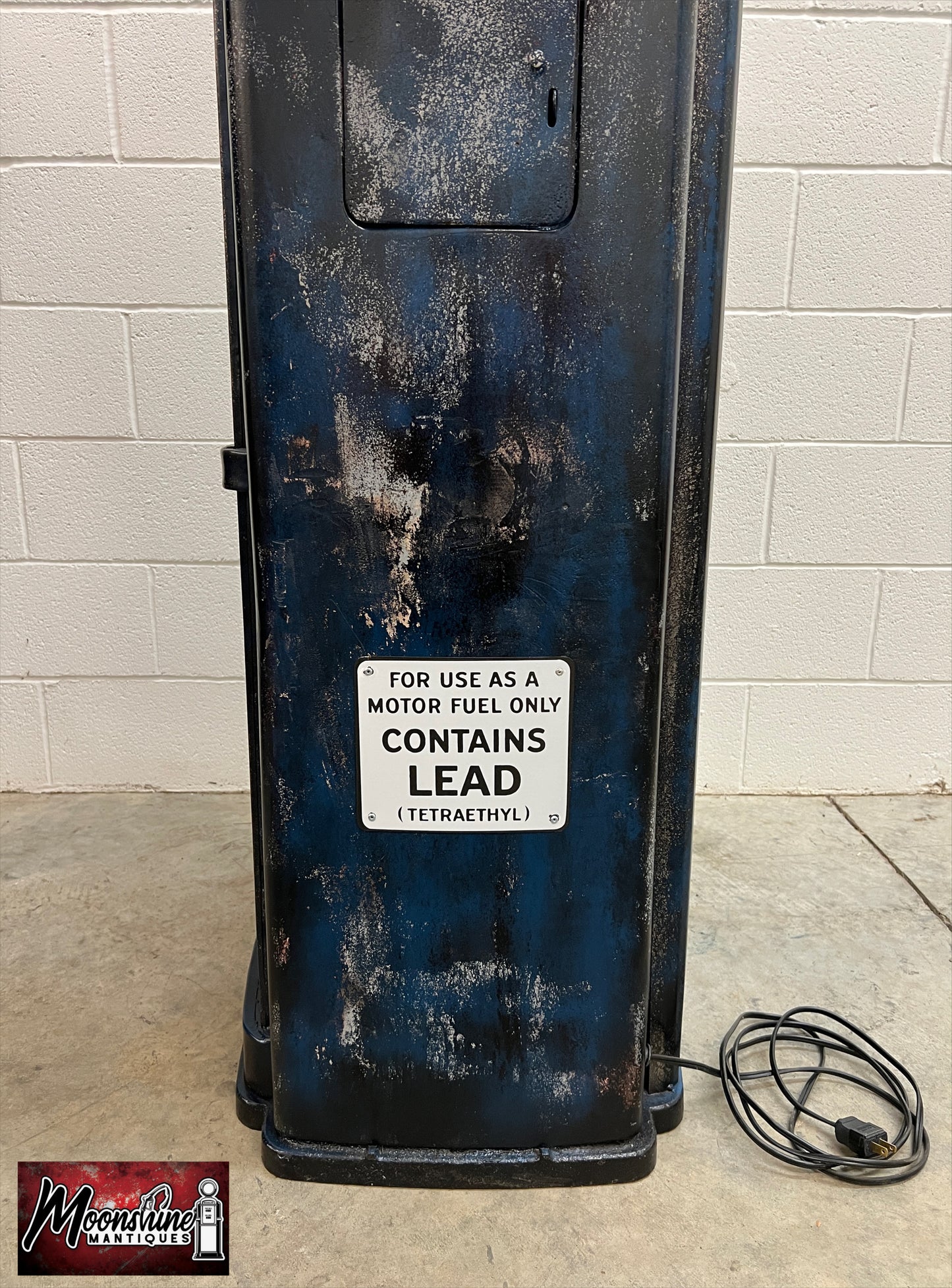 Rustoration 1950’s STANDARD GASOLINE Tokheim Gas Pump w/ Shelves - Mancave Decor - Free Shipping!