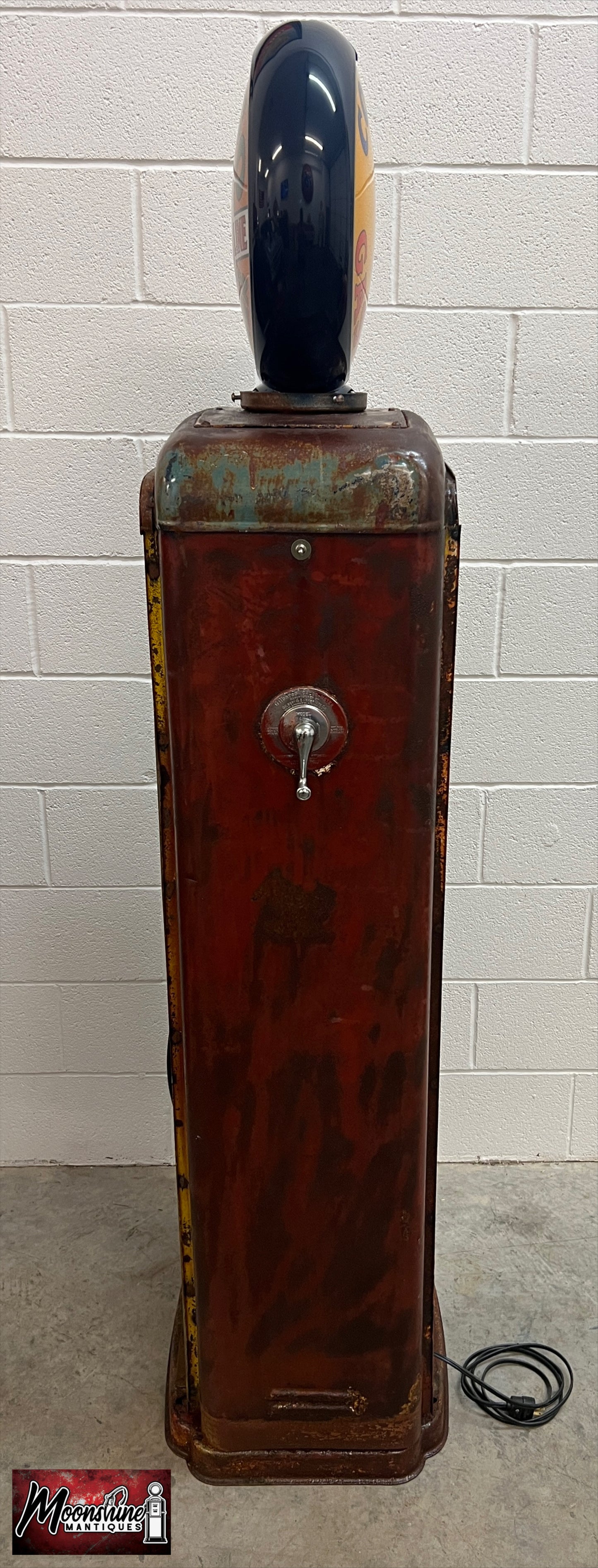 Rustoration 1940’s CONOCO GASOLINE Gilbarco Gas Pump w/ Shelves - Mancave Decor - Free Shipping!