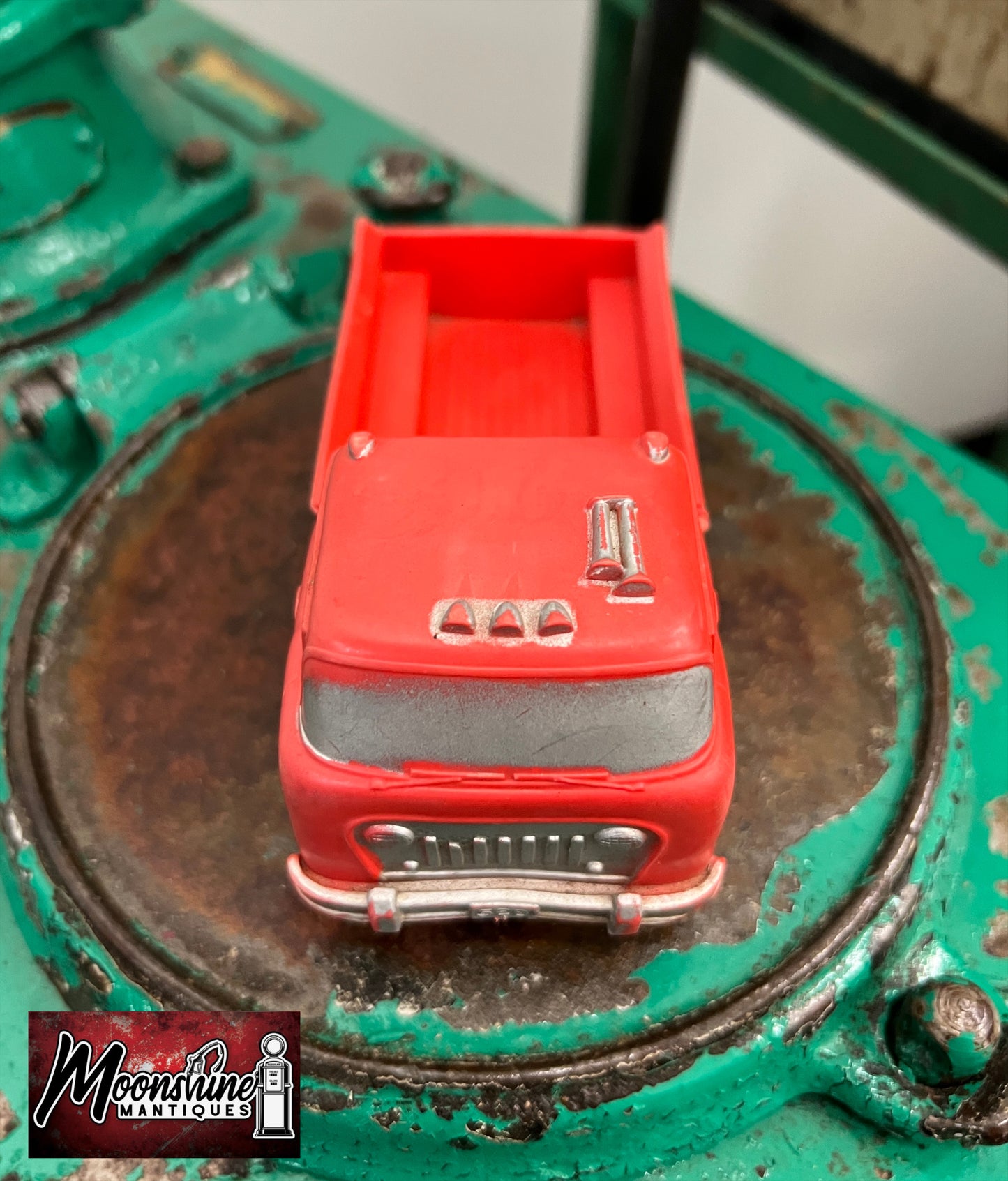 Vtg. 1950's AUBURN Toy Dump Truck - Made in USA - Free Shipping!