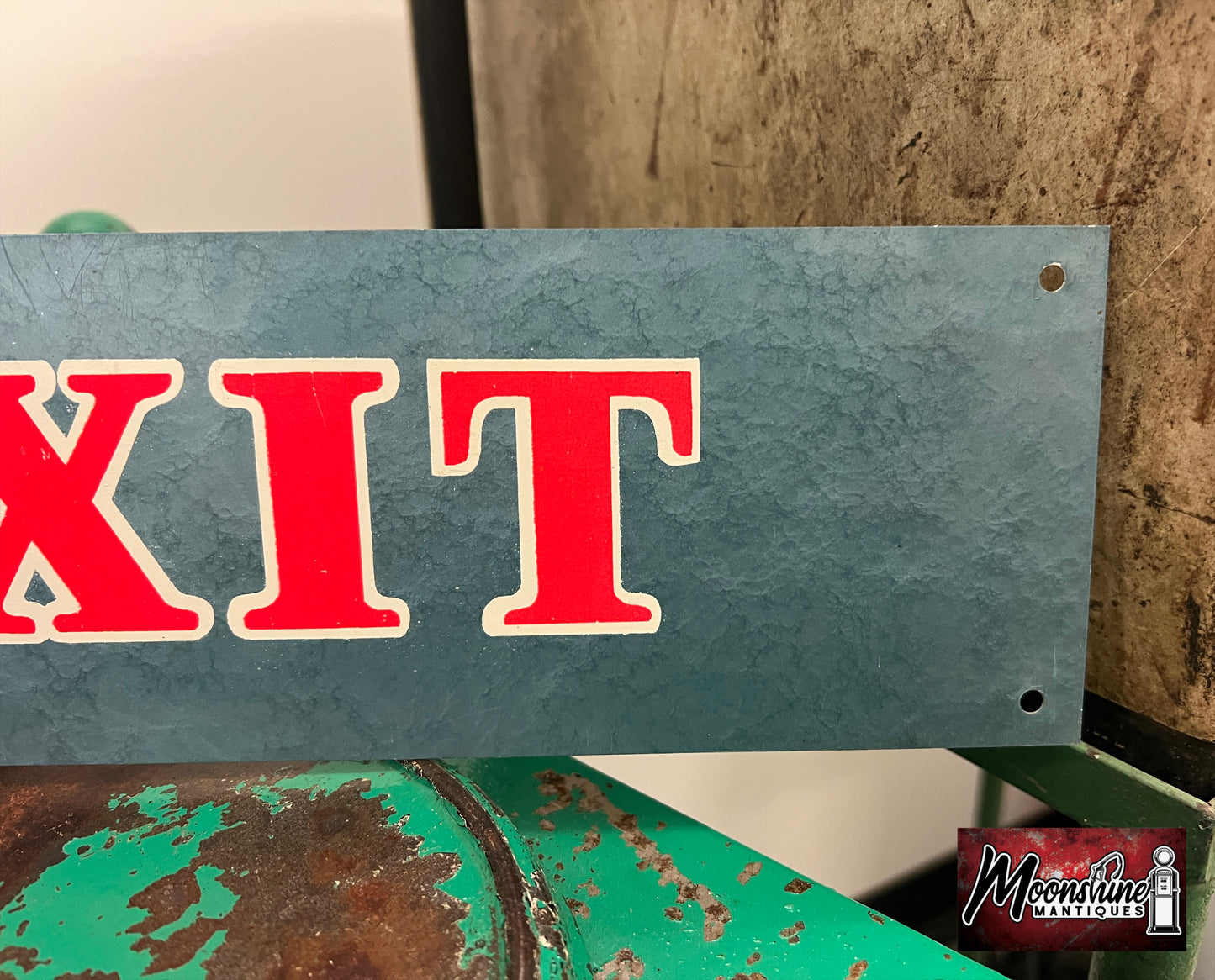 NOS - Vtg. 1960's EXIT Sign - Free Shipping!