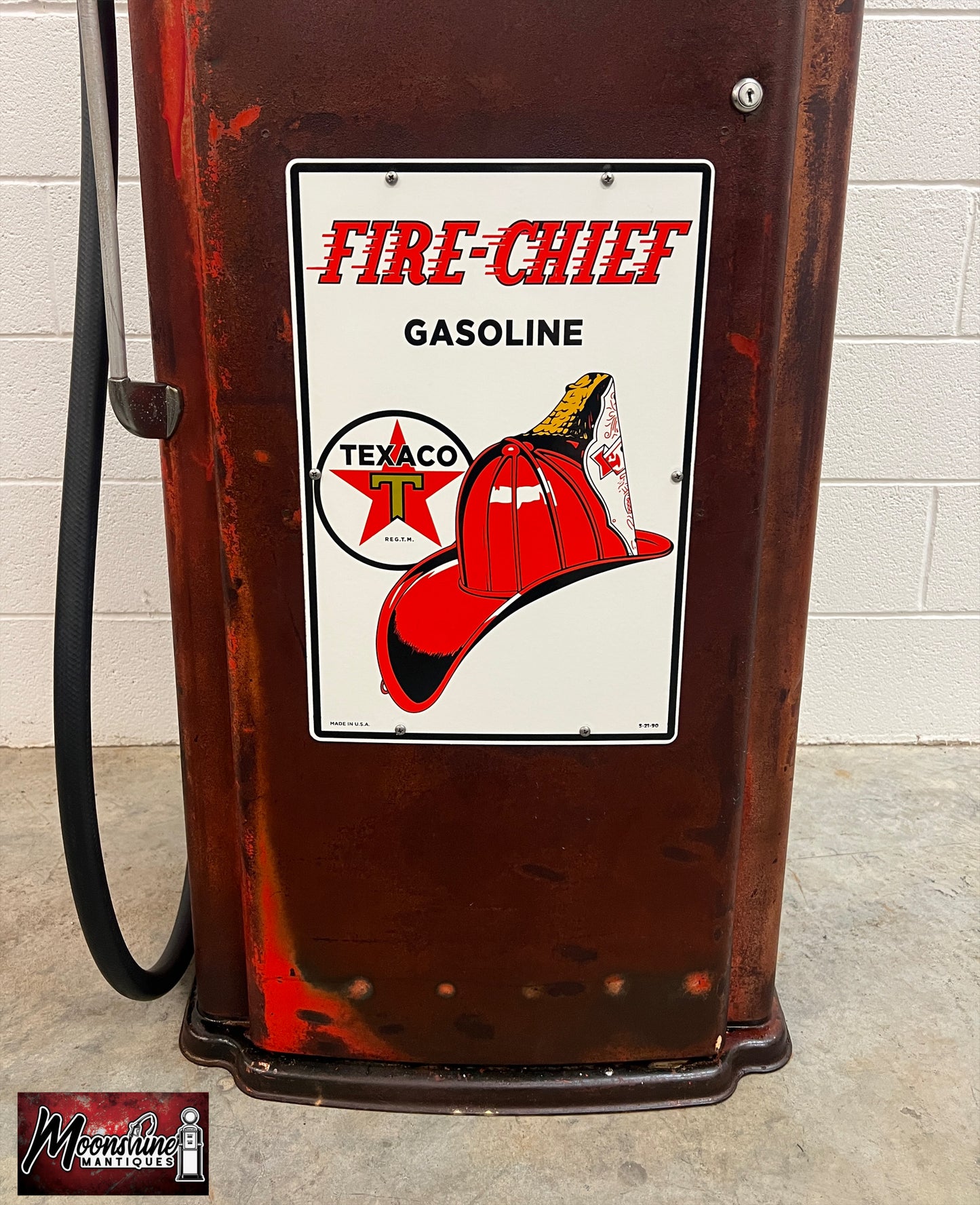 Rustoration 1950’s TEXACO Fire Chief Tokheim 300 Gas Pump - Shipping Available!
