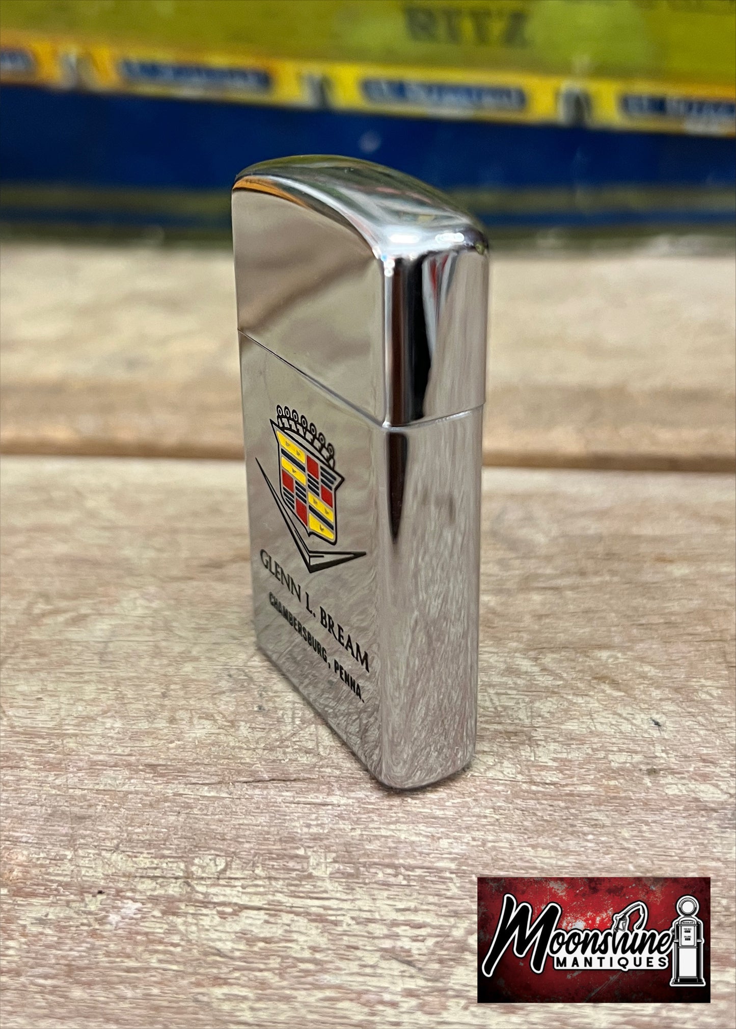 Vtg. 1960's CADILLAC Dealership Zippo Lighter - Free Shipping!