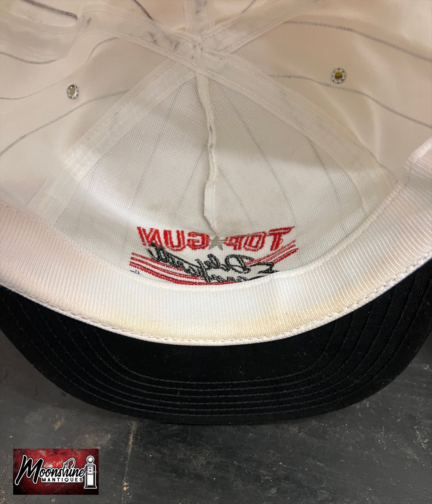 Vtg. 1989 Dale Earnhardt Top Gun Goodwrench Collector Nascar Hat - Free Shipping!